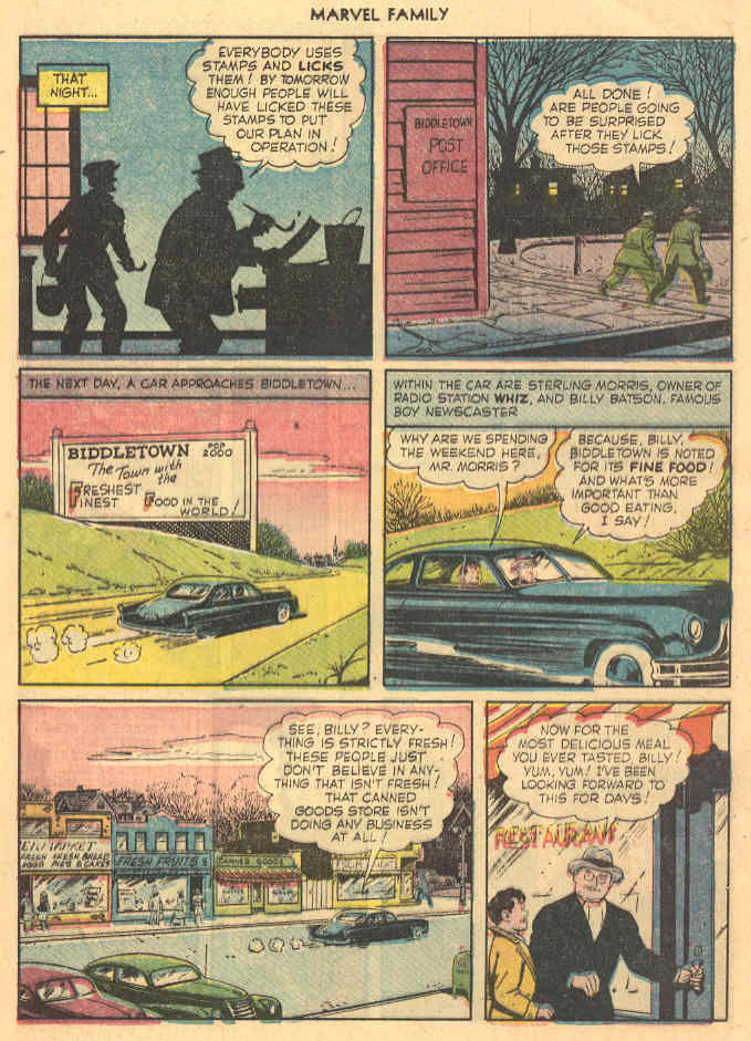 Read online The Marvel Family comic -  Issue #57 - 17