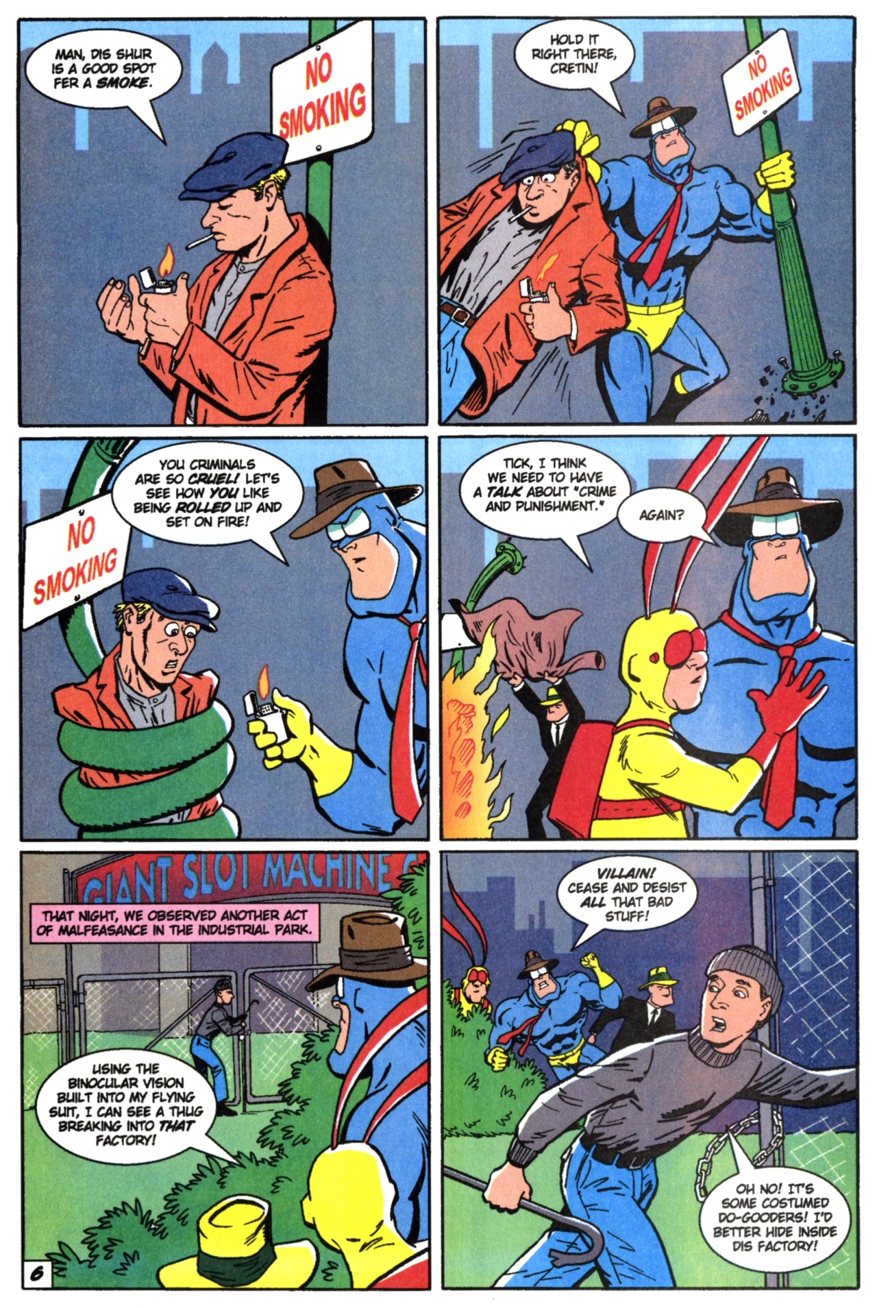 Read online The Tick's Golden Age Comic comic -  Issue #3 - 21