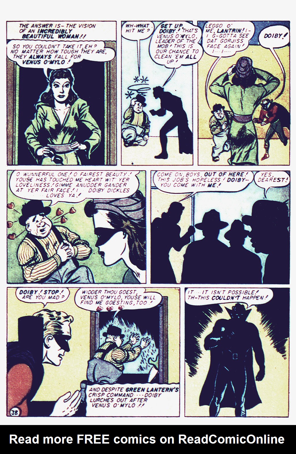 Read online Green Lantern (1941) comic -  Issue #9 - 20