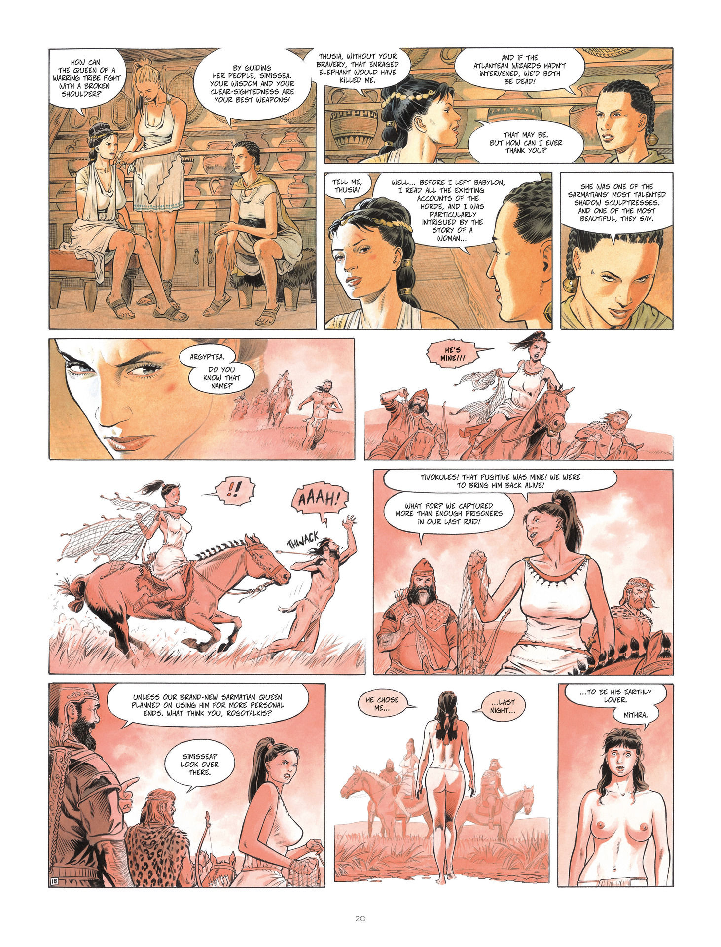 Read online Conquests comic -  Issue #3 - 20
