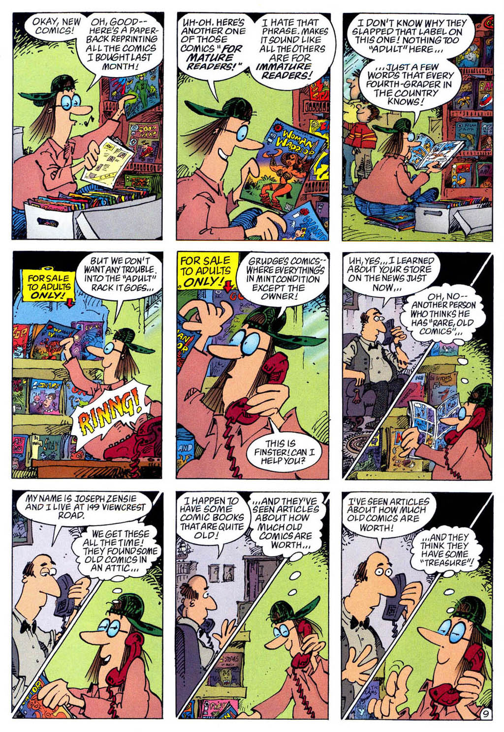 Read online Fanboy comic -  Issue #3 - 9