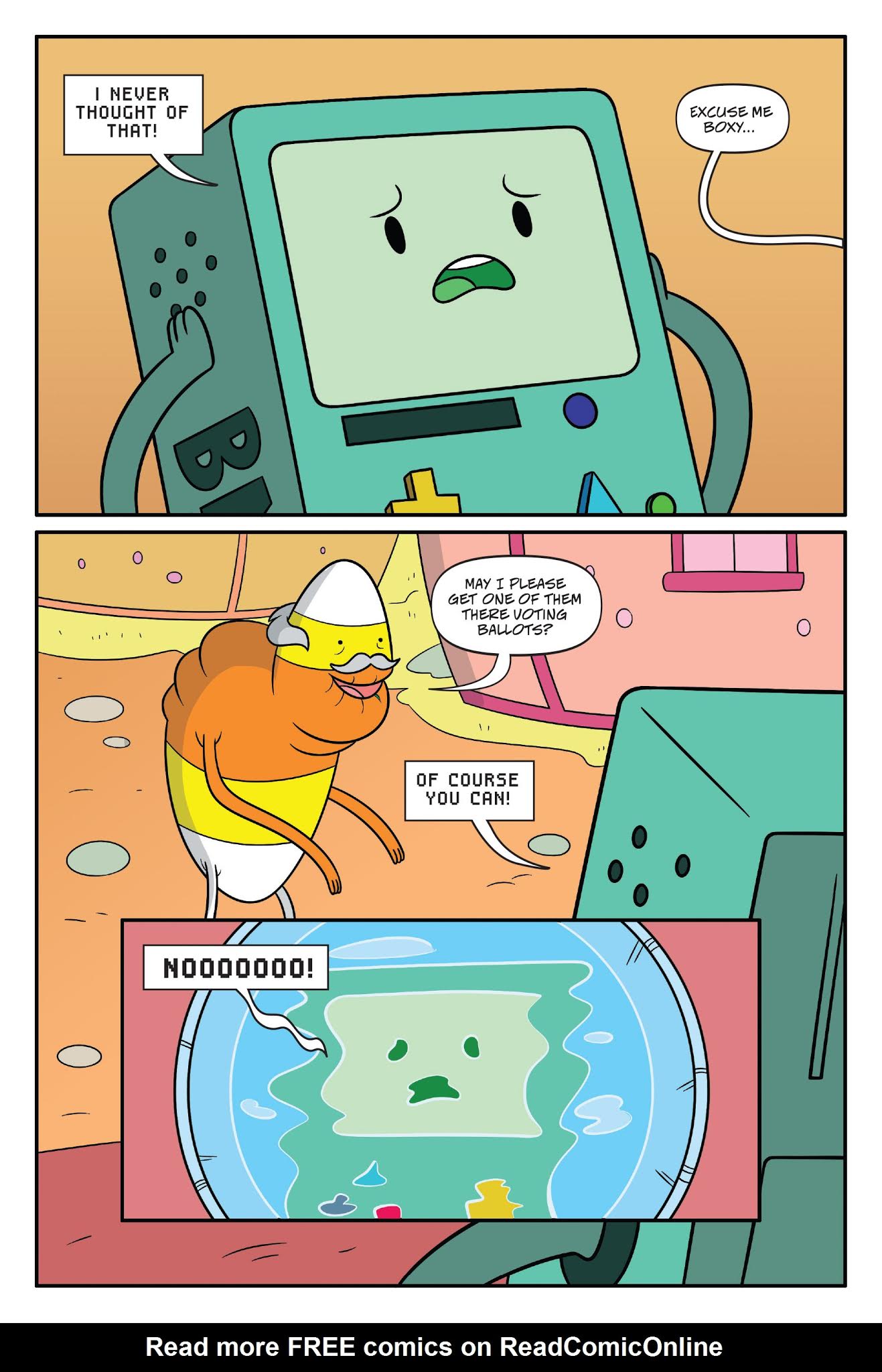 Read online Adventure Time: President Bubblegum comic -  Issue # TPB - 46