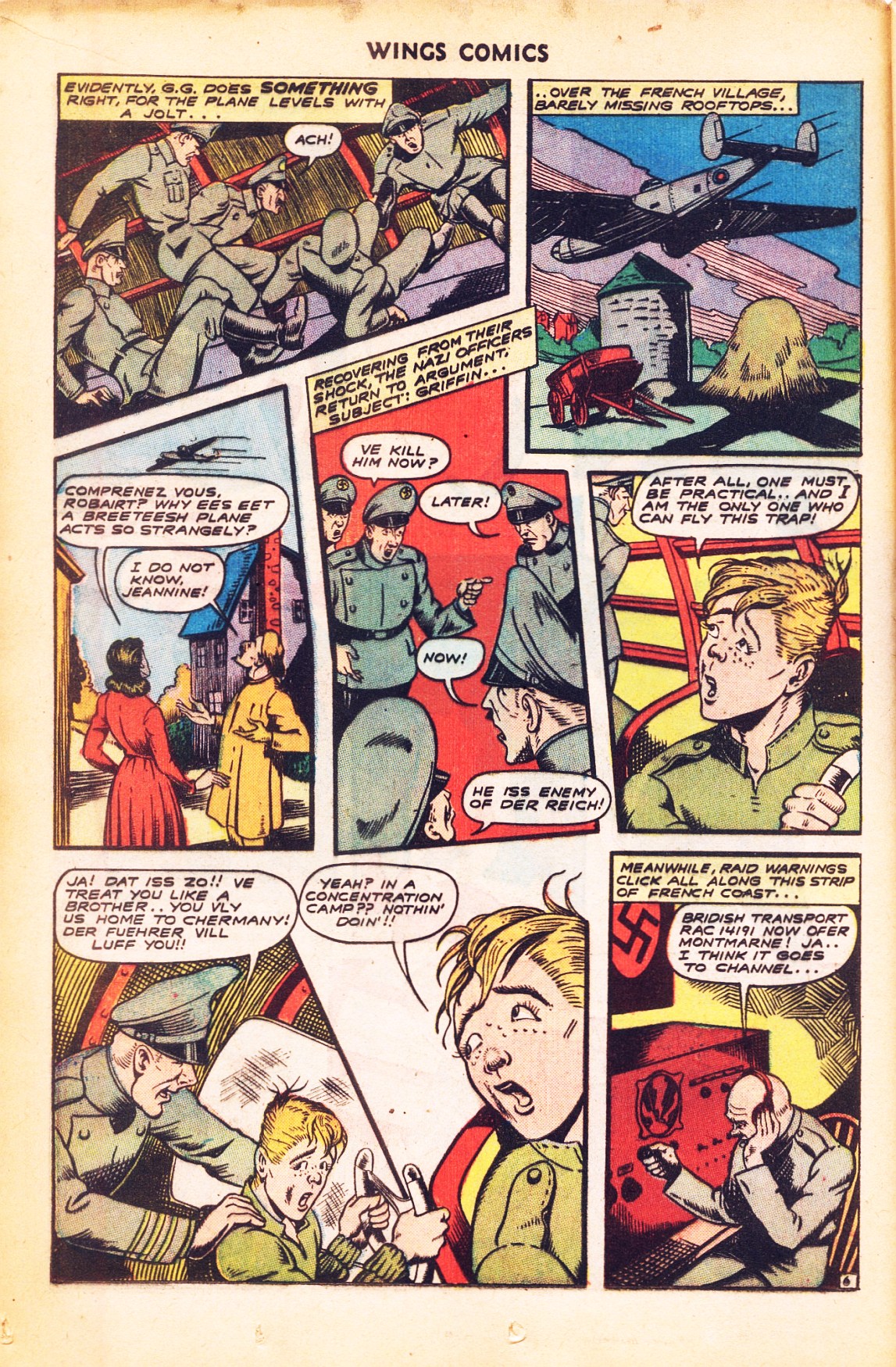 Read online Wings Comics comic -  Issue #51 - 18