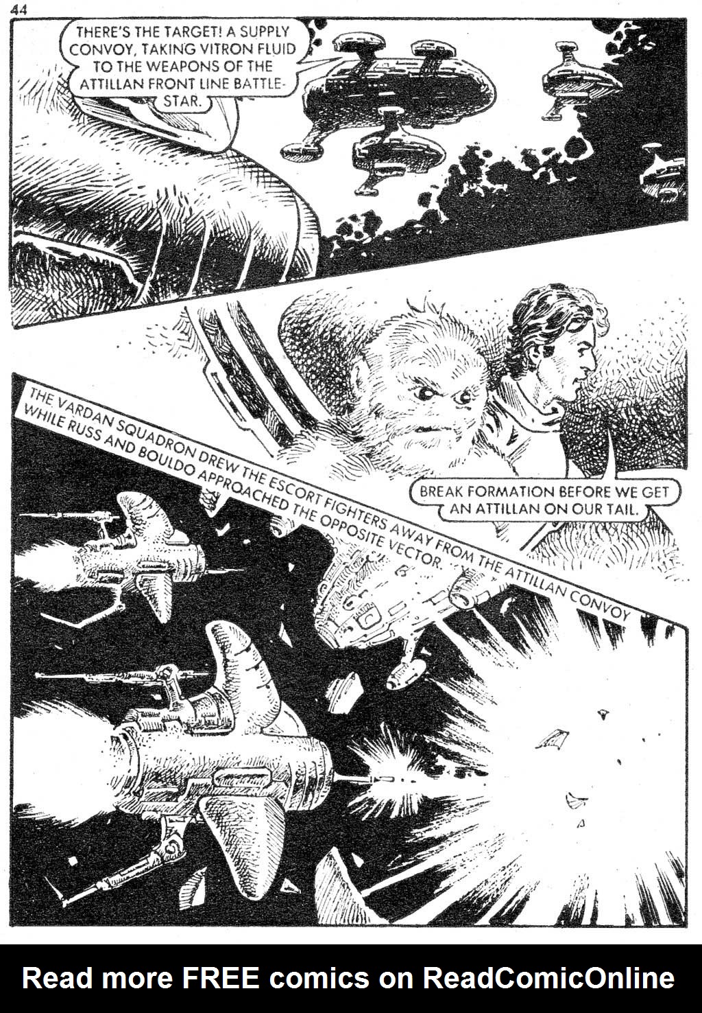 Read online Starblazer comic -  Issue #87 - 44