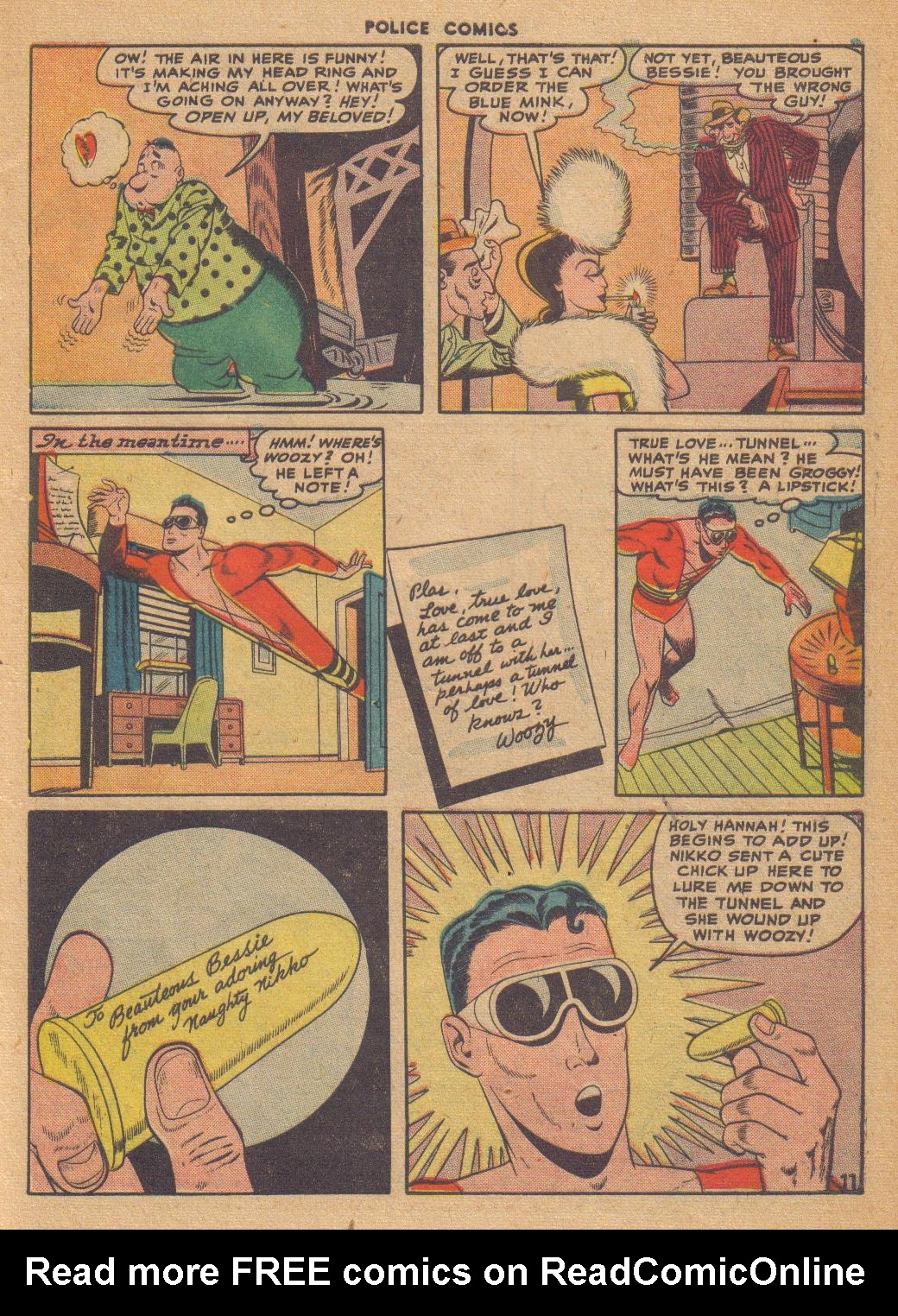 Read online Police Comics comic -  Issue #66 - 14