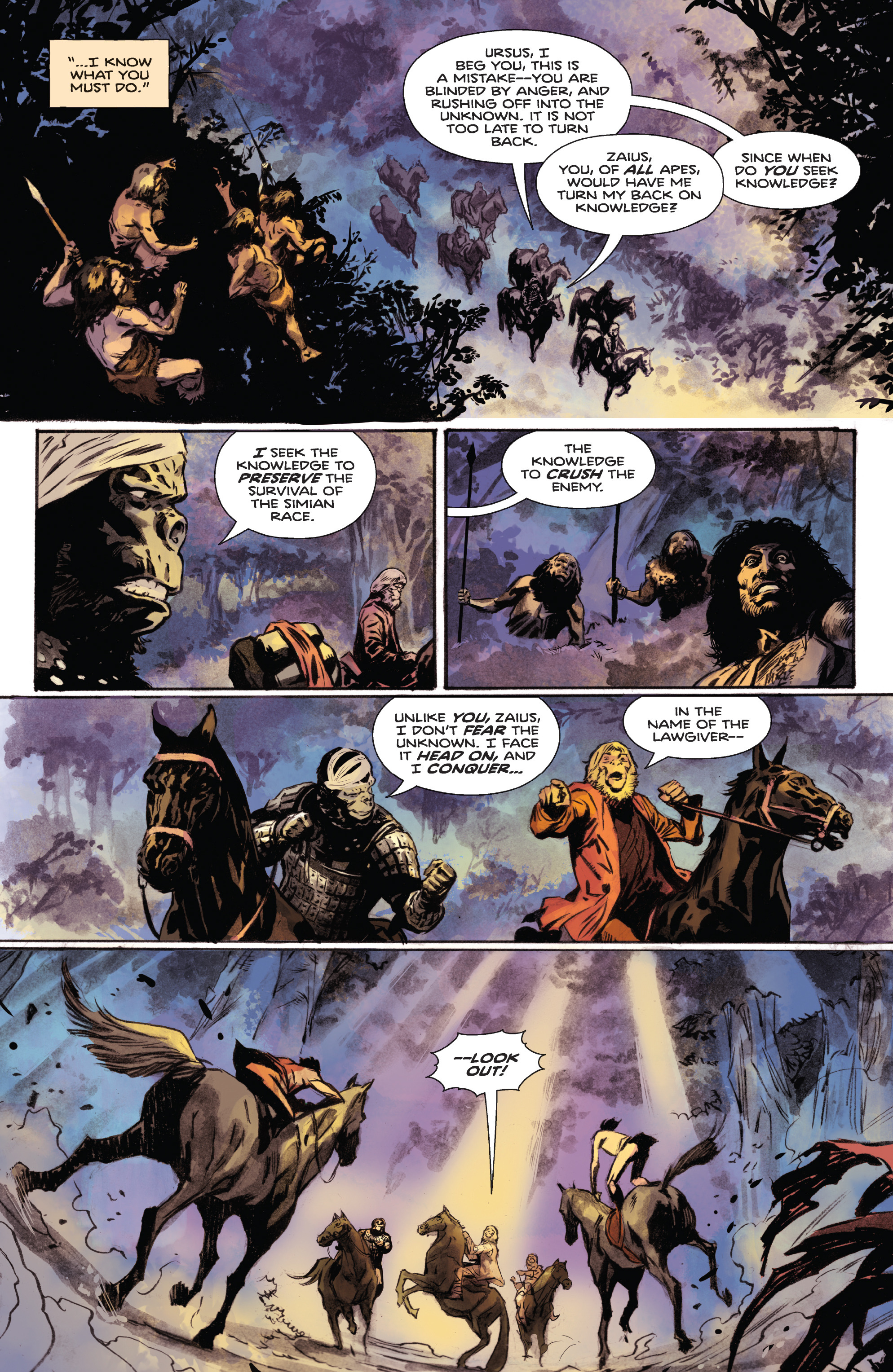 Read online Tarzan On the Planet of the Apes comic -  Issue #5 - 14