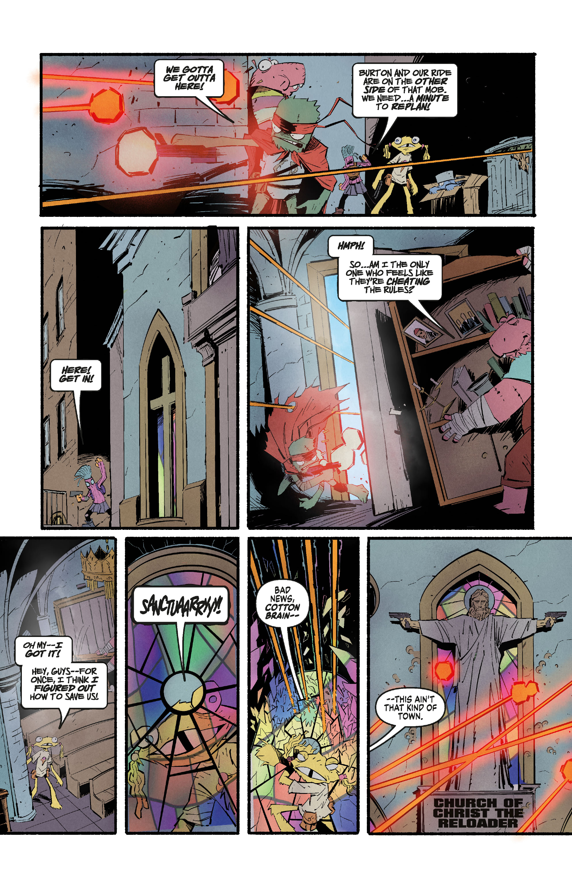 Read online Survival Street comic -  Issue #2 - 4