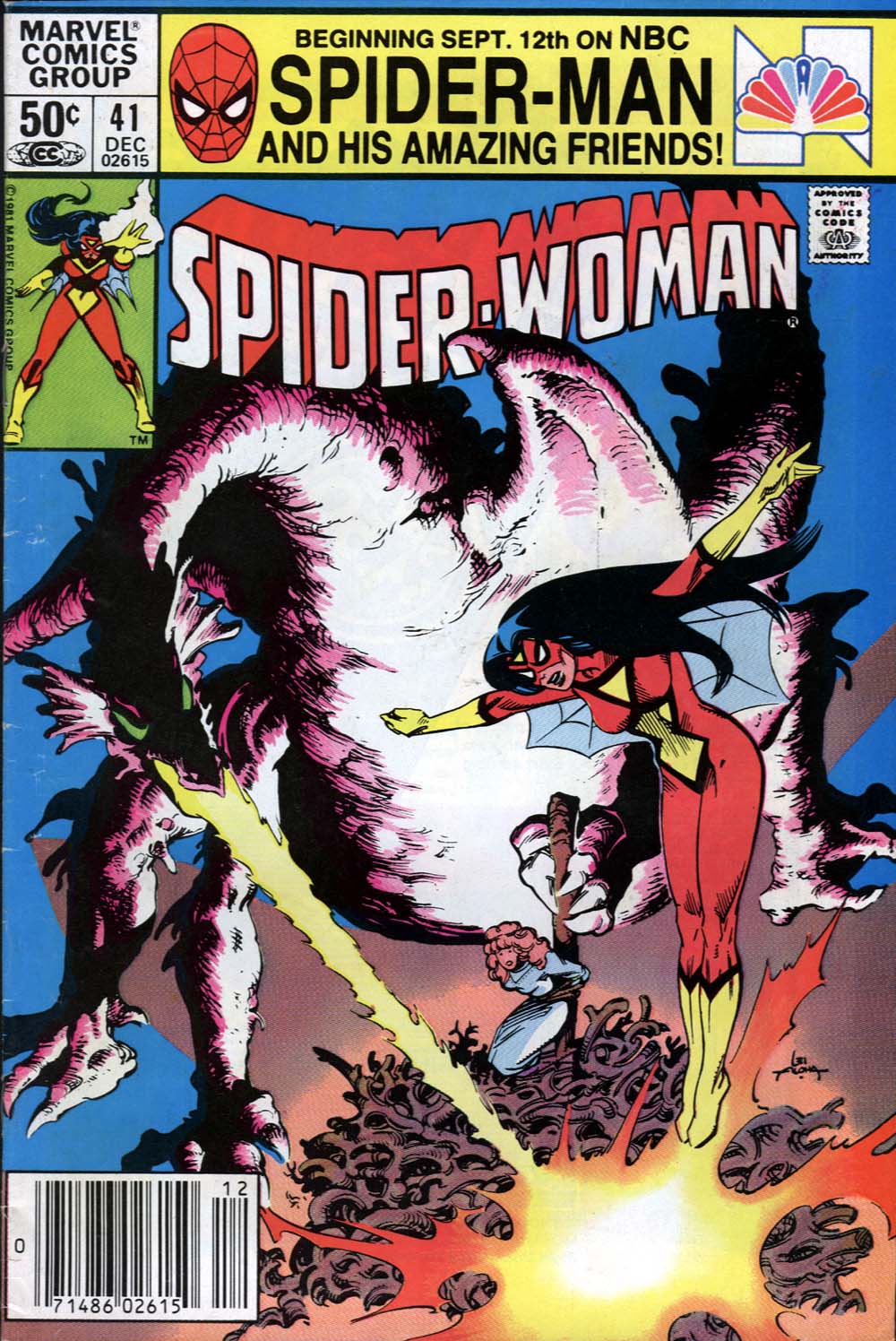 Read online Spider-Woman (1978) comic -  Issue #41 - 1