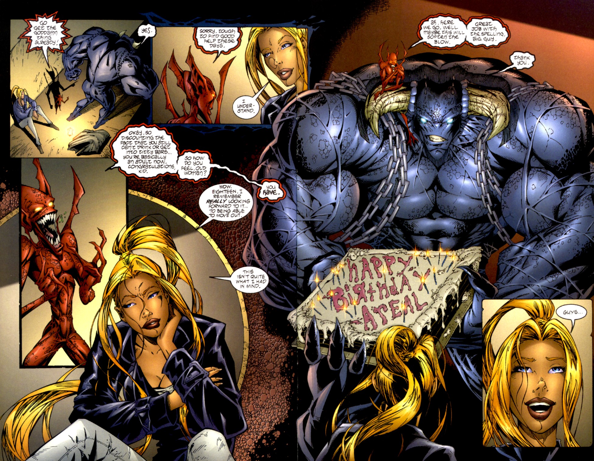 Read online Darkchylde comic -  Issue #0 - 9