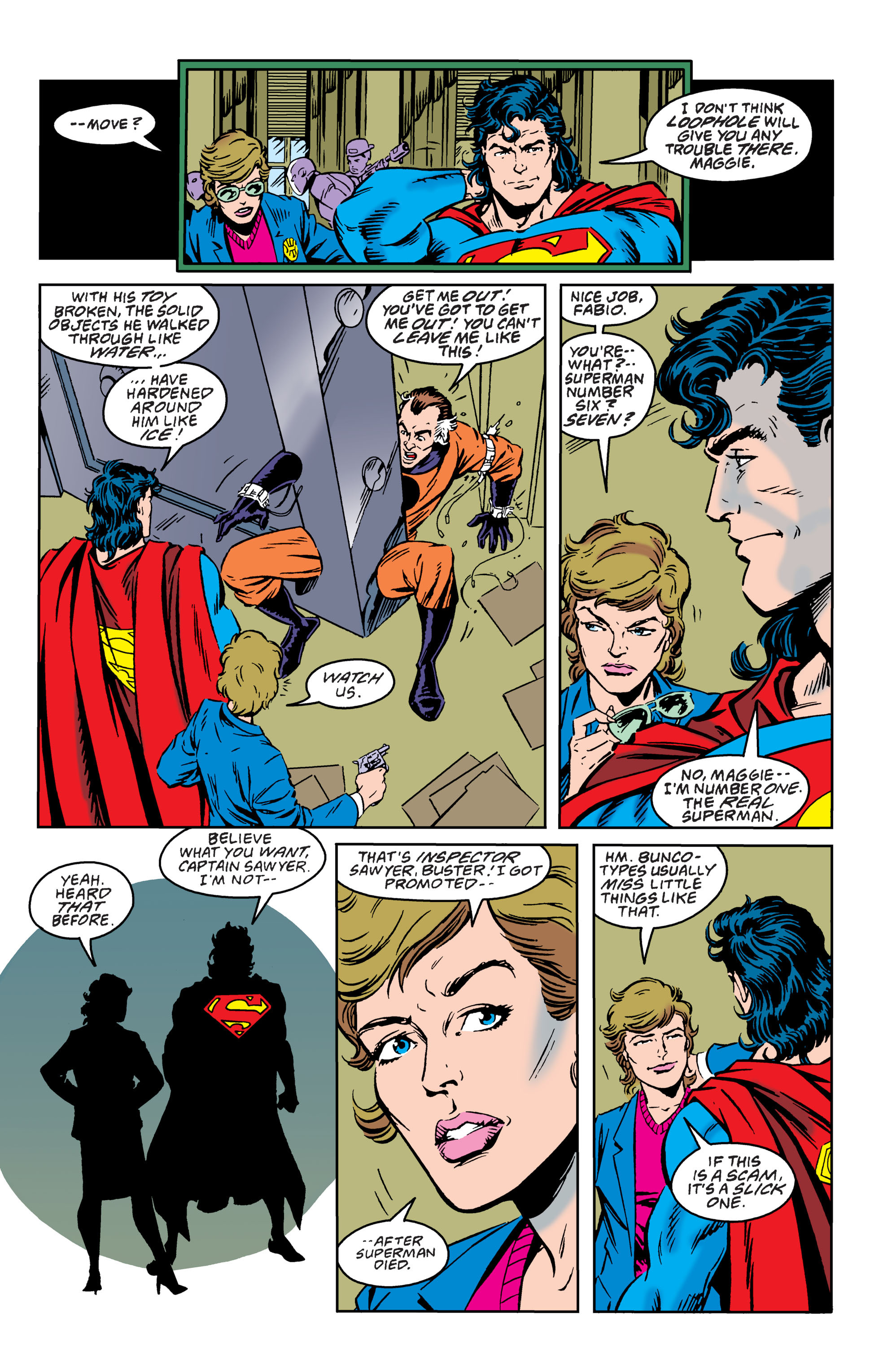 Read online Adventures of Superman (1987) comic -  Issue #505 - 16