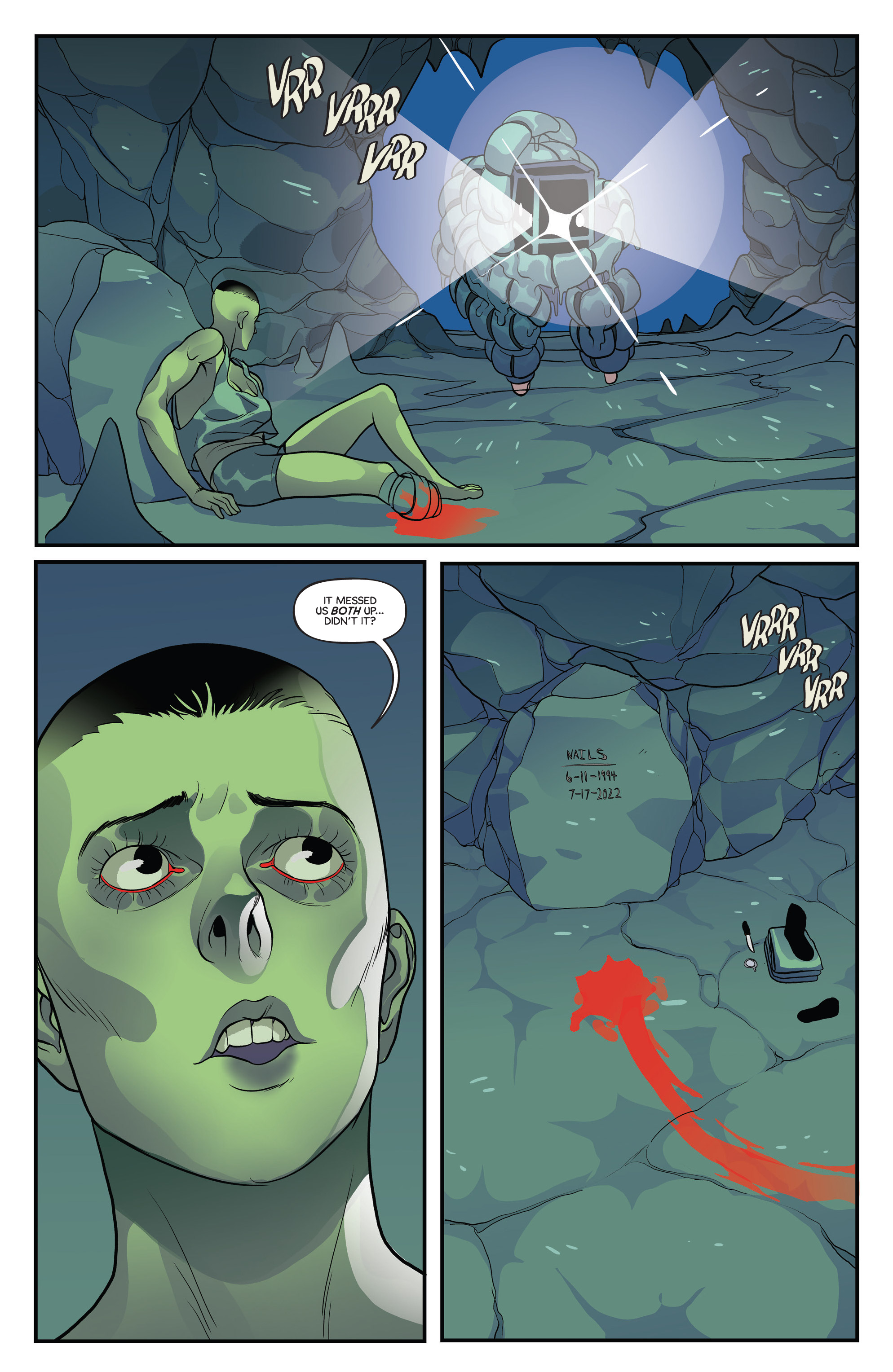 Read online Unearth comic -  Issue #5 - 5