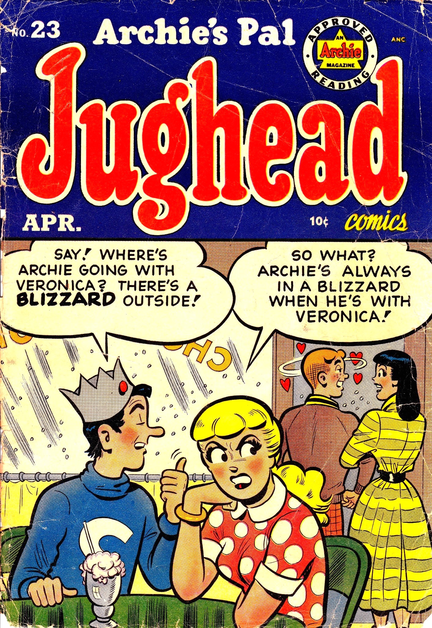 Read online Archie's Pal Jughead comic -  Issue #23 - 1