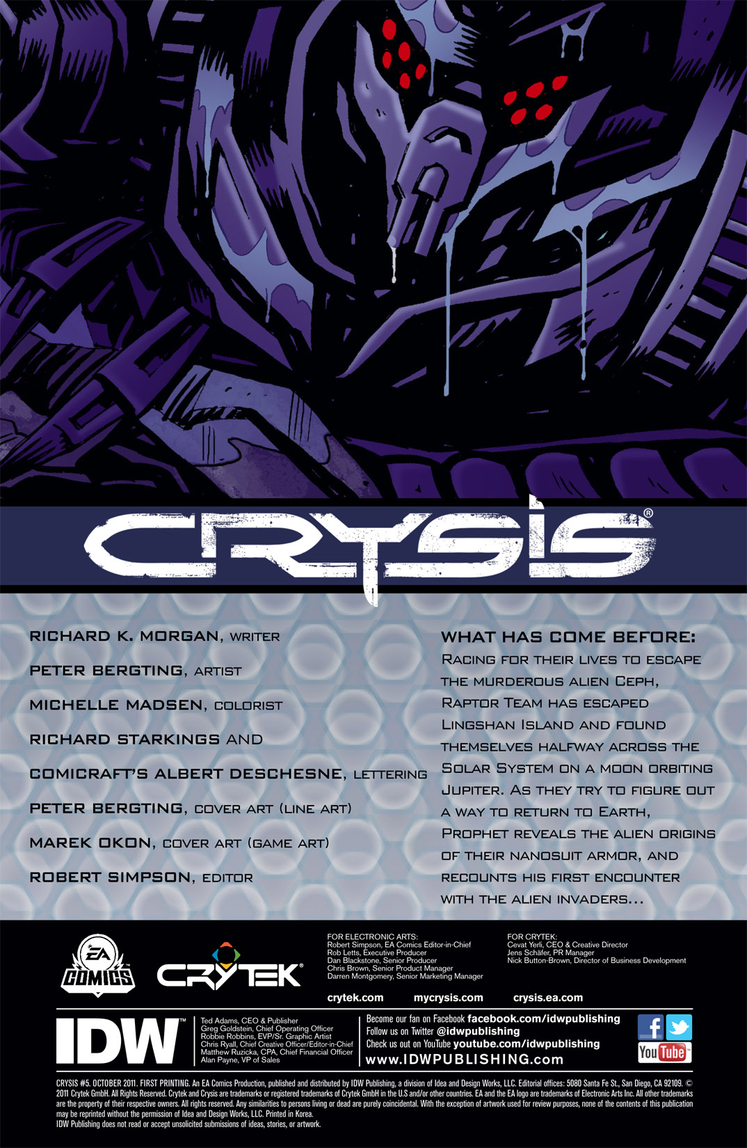 Read online Crysis comic -  Issue #5 - 3