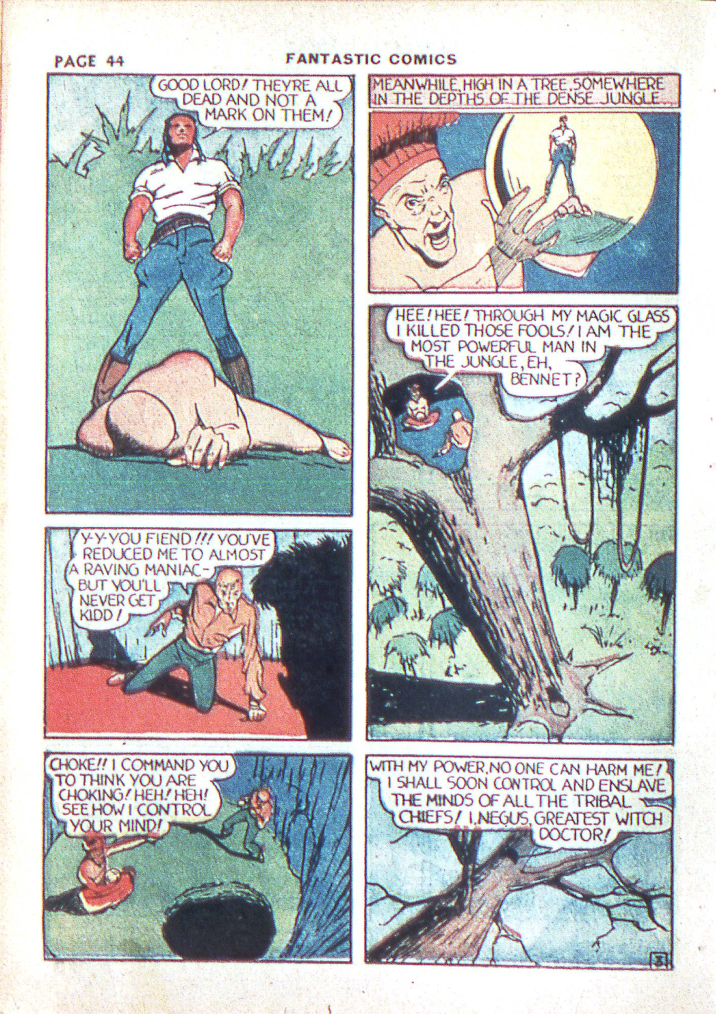 Read online Fantastic Comics comic -  Issue #3 - 46