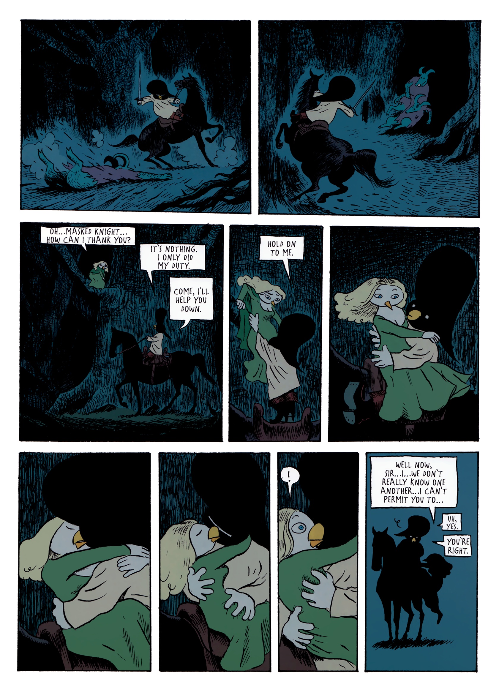 Read online Dungeon - The Early Years comic -  Issue # TPB 1 - 69
