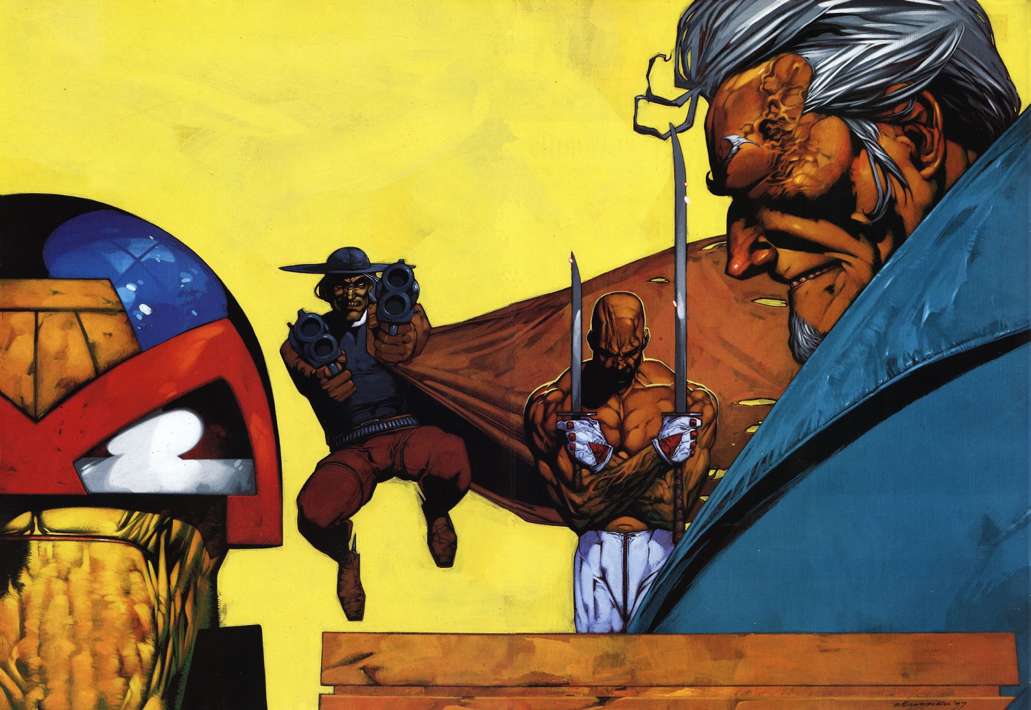 Read online Judge Dredd Megazine (vol. 3) comic -  Issue #34 - 2