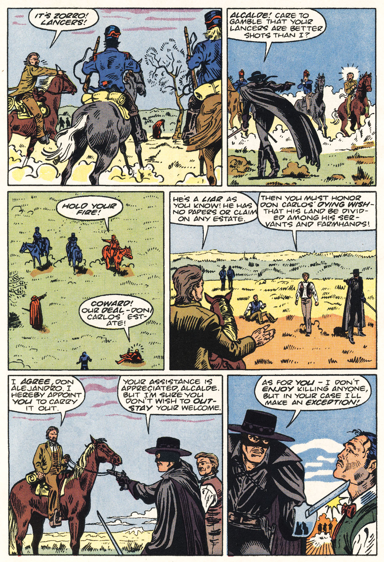 Read online Zorro (1990) comic -  Issue #10 - 31