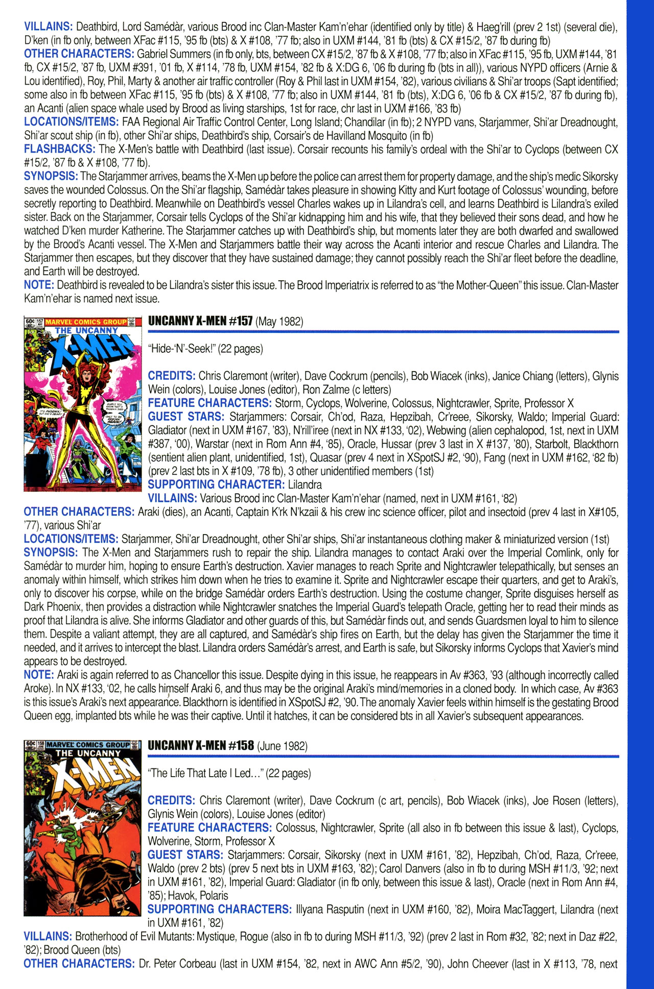 Read online Official Index to the Marvel Universe comic -  Issue #4 - 49