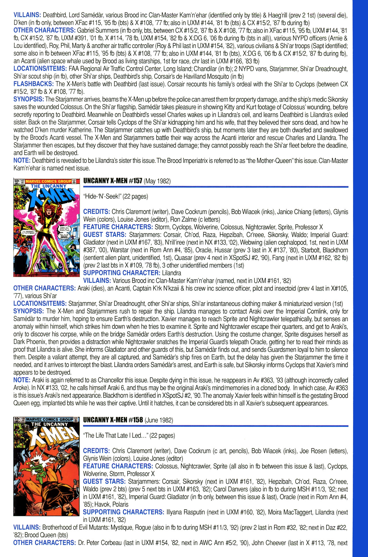 Read online Official Index to the Marvel Universe comic -  Issue #4 - 49