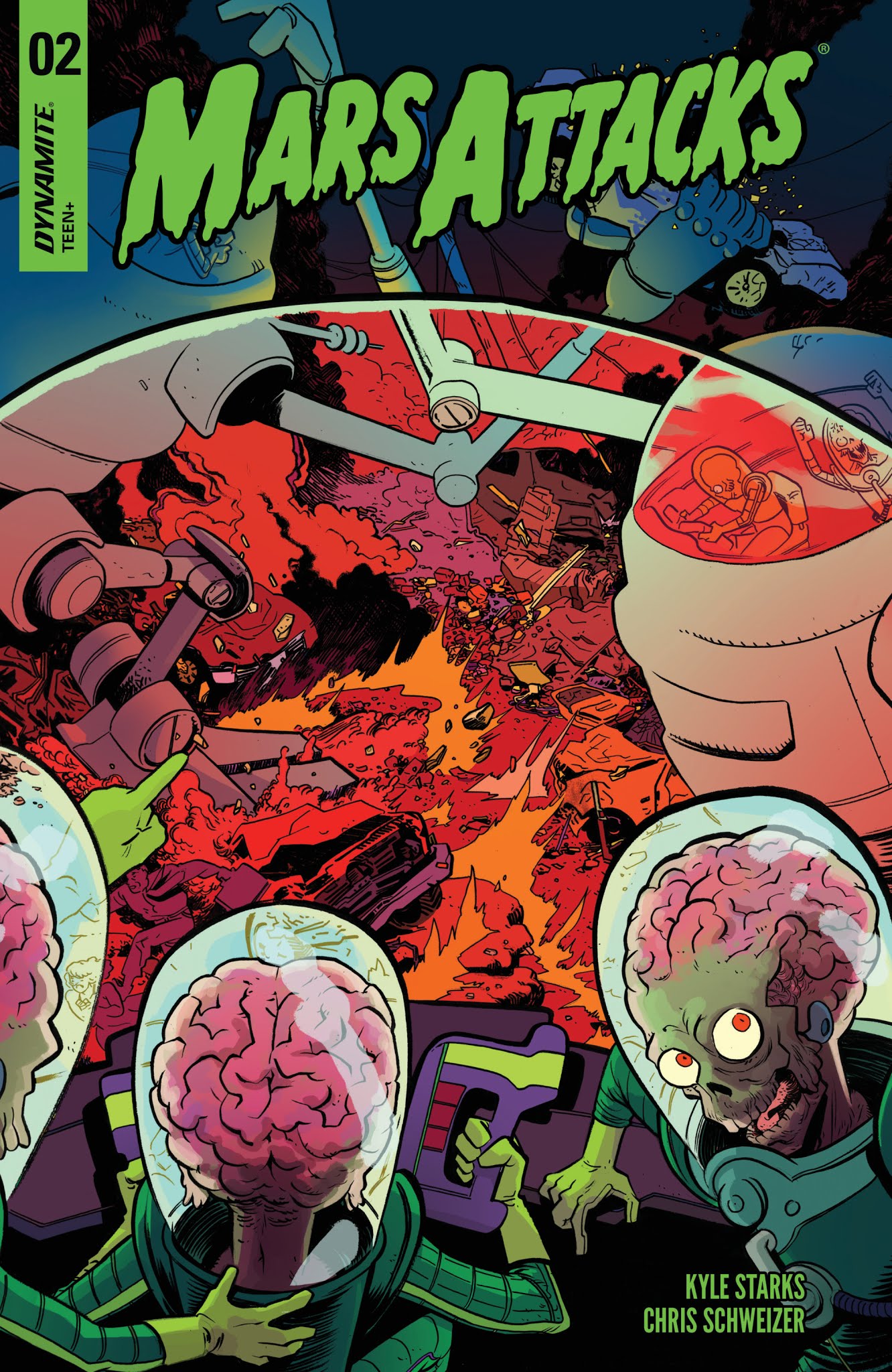 Read online Mars Attacks (2018) comic -  Issue #2 - 1