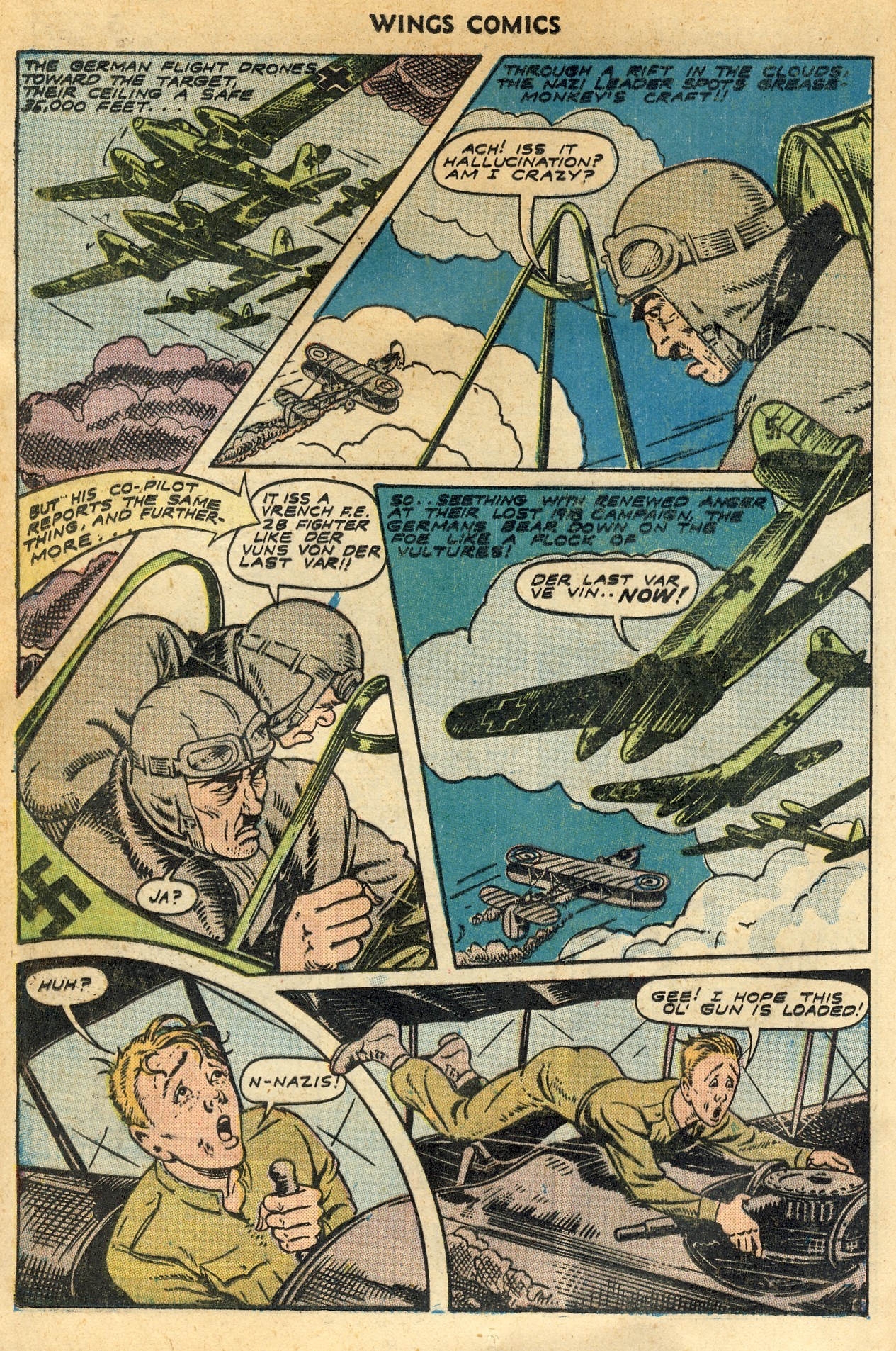 Read online Wings Comics comic -  Issue #44 - 16