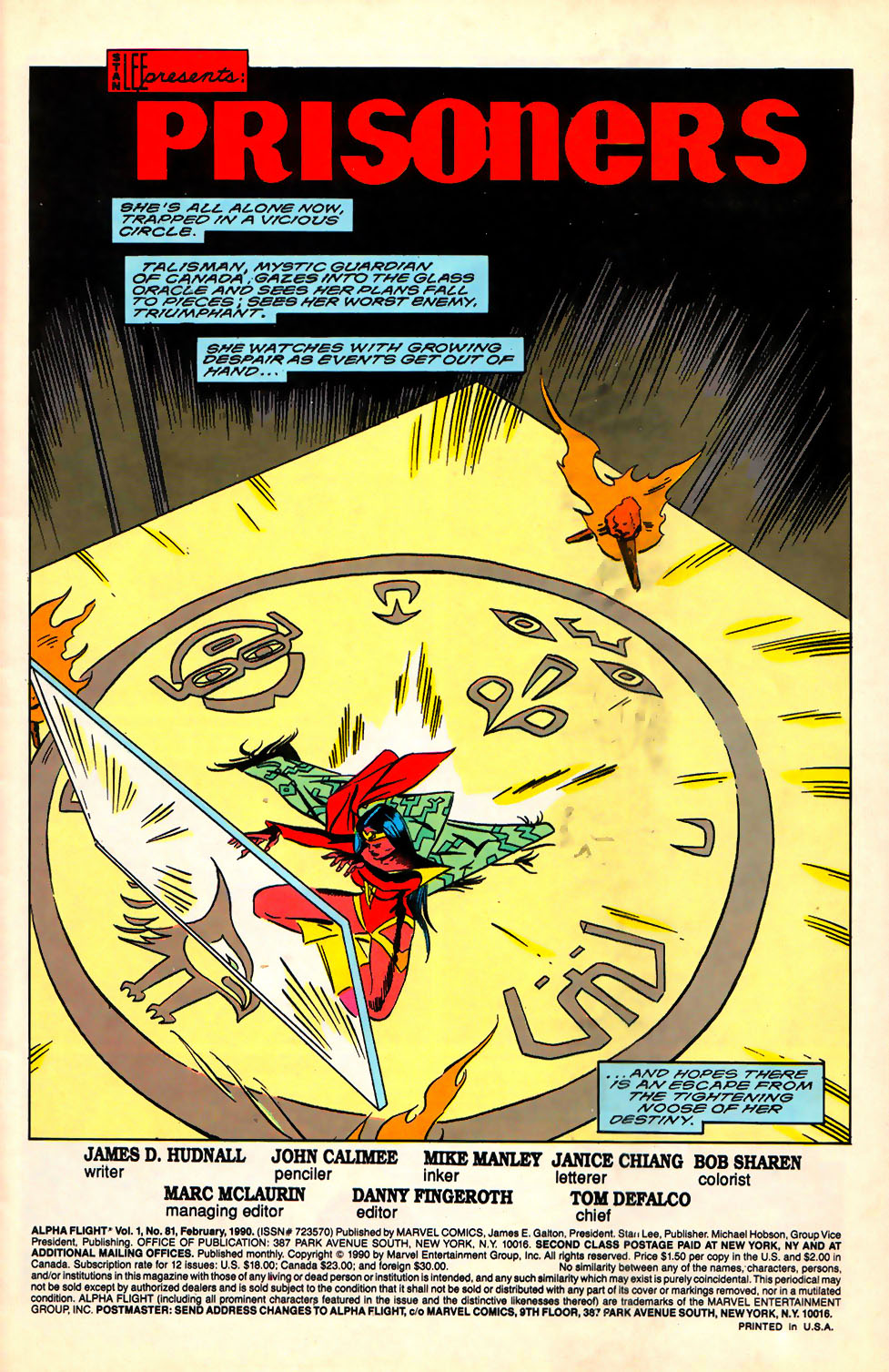 Read online Alpha Flight (1983) comic -  Issue #81 - 2