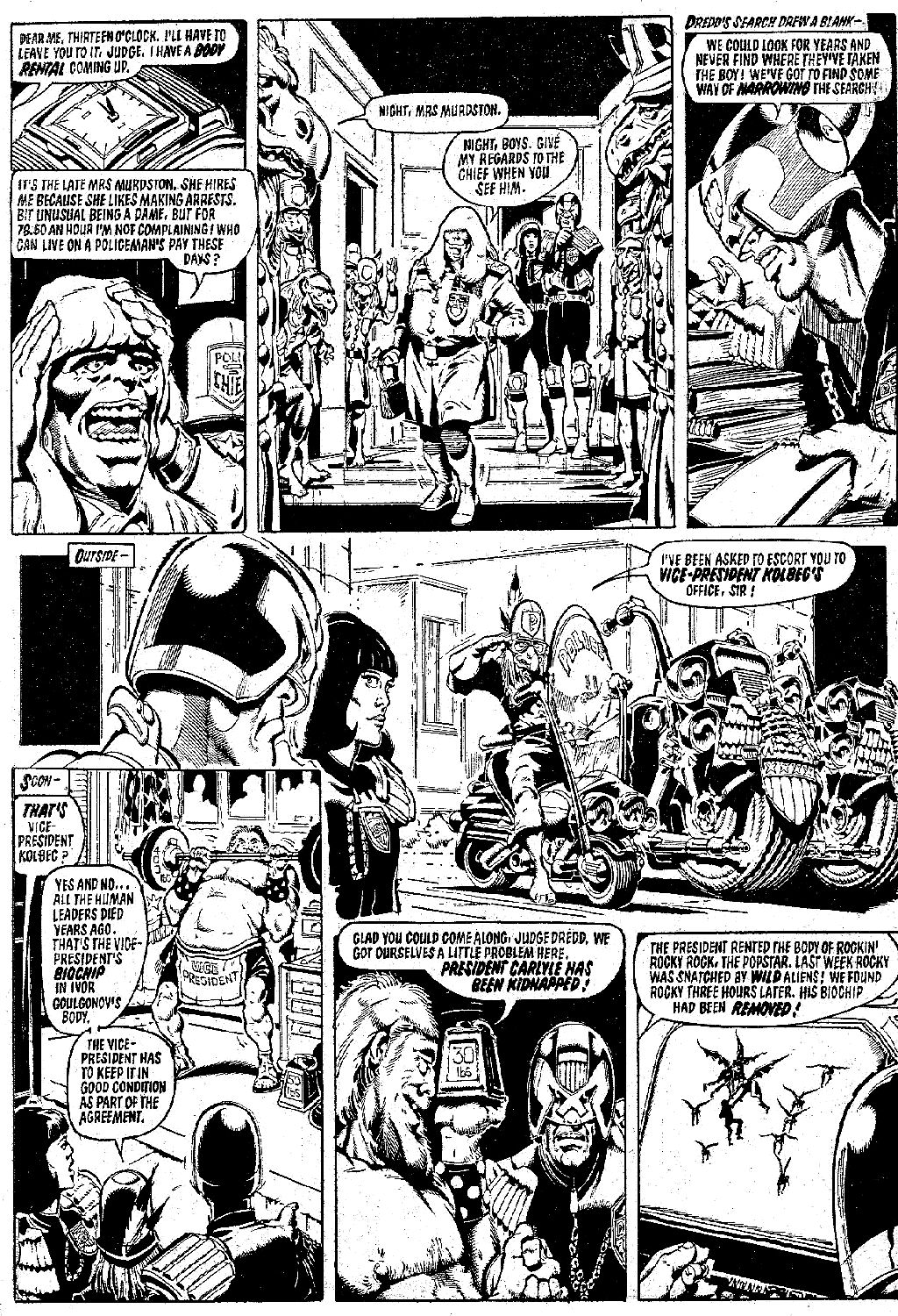 Read online Judge Dredd Epics comic -  Issue # TPB The Judge Child Quest - 47