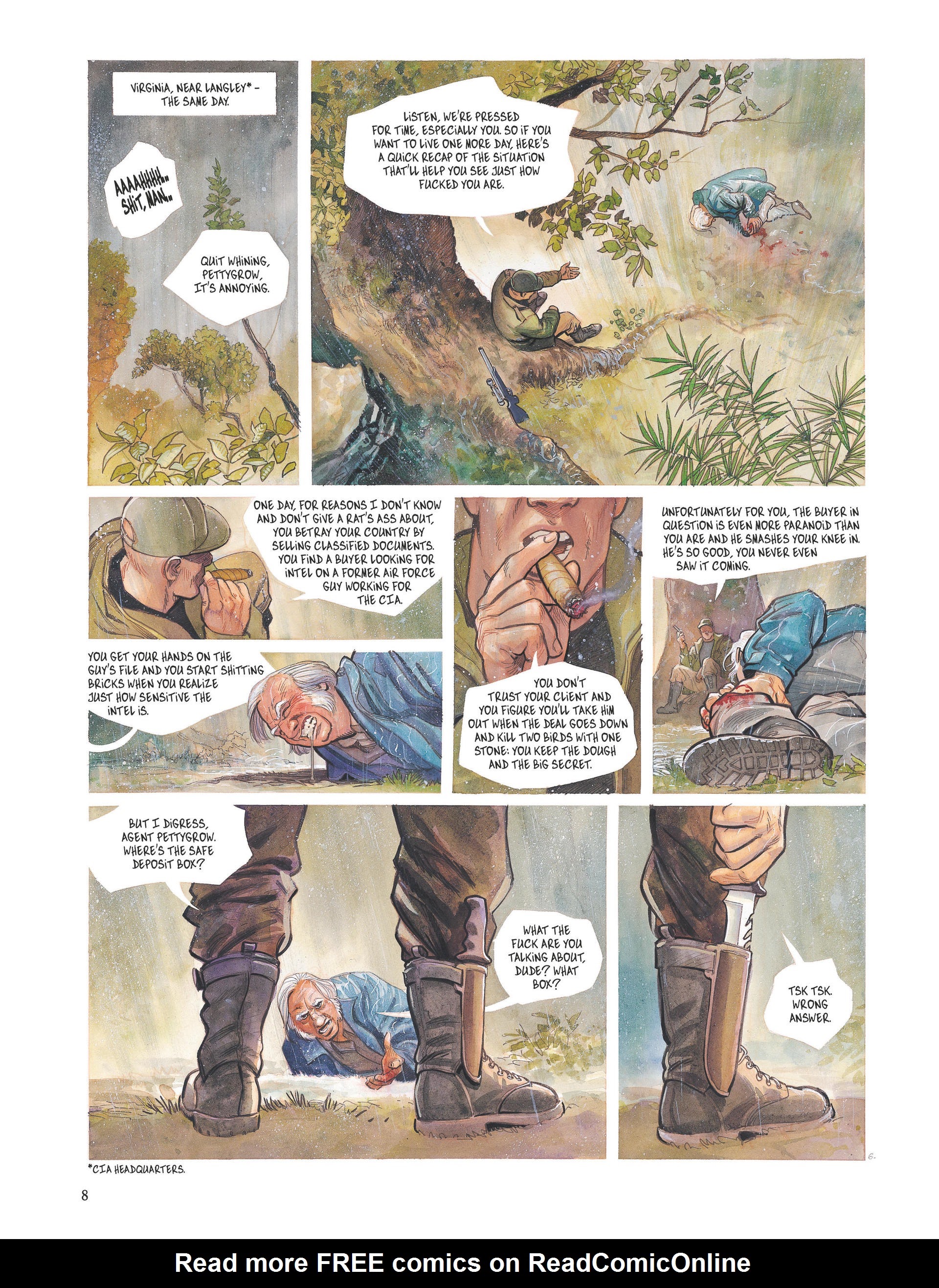 Read online The Bleiberg Project comic -  Issue #1 - 8