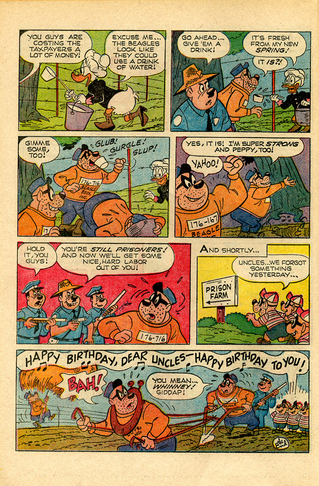 Read online Walt Disney THE BEAGLE BOYS comic -  Issue #9 - 16