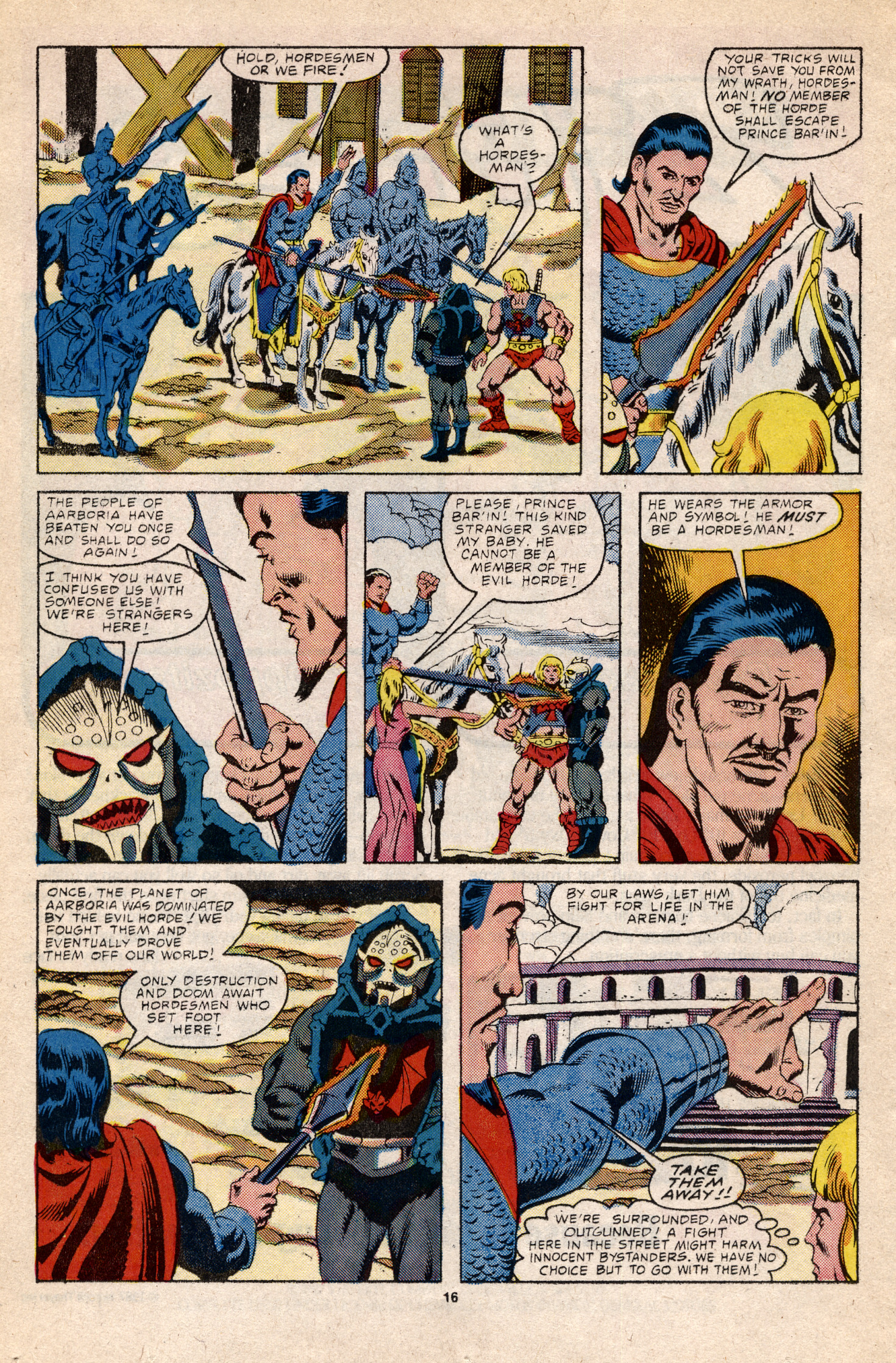 Read online Masters of the Universe (1986) comic -  Issue #11 - 22