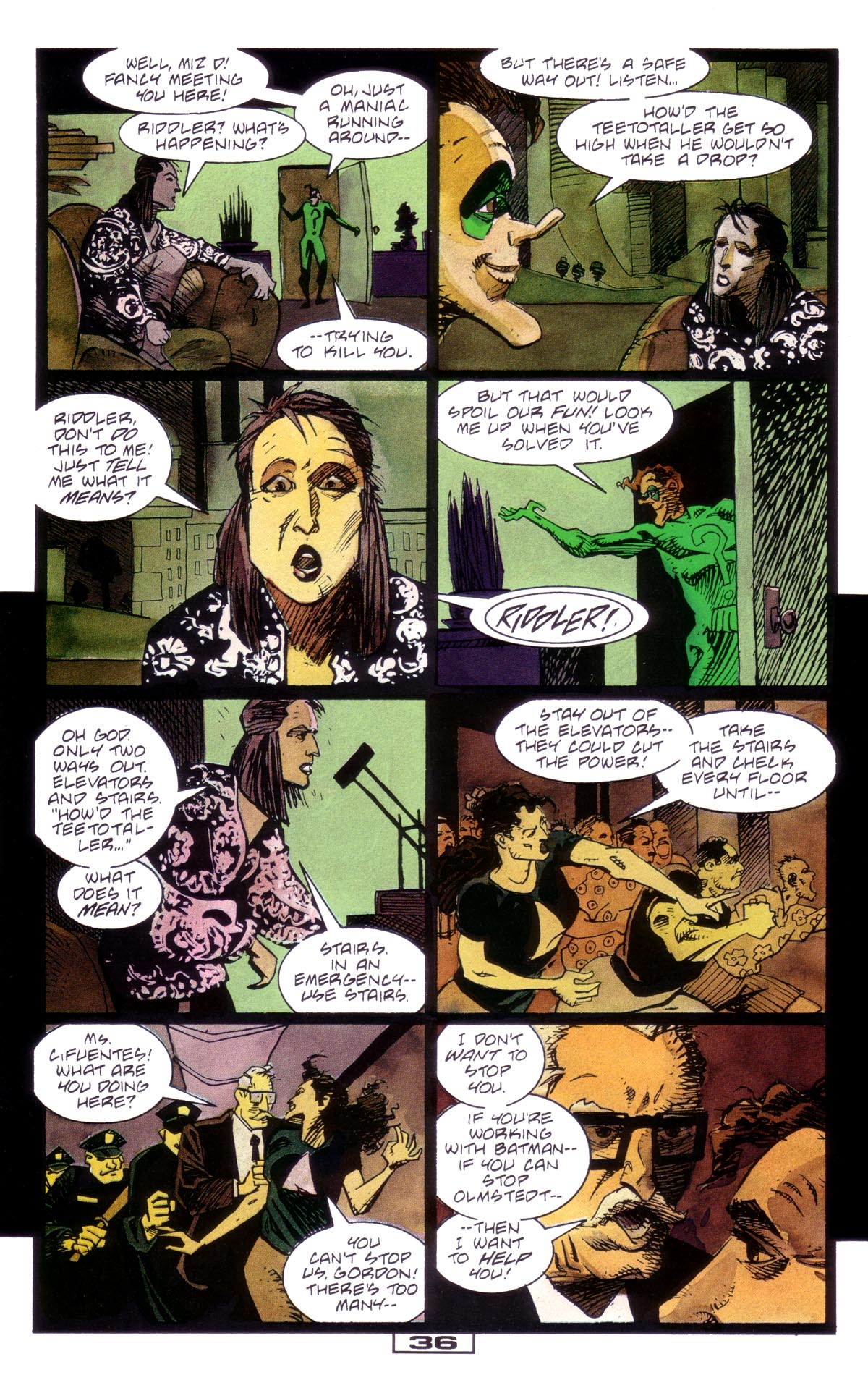 Read online Batman: Run, Riddler, Run comic -  Issue #3 - 39