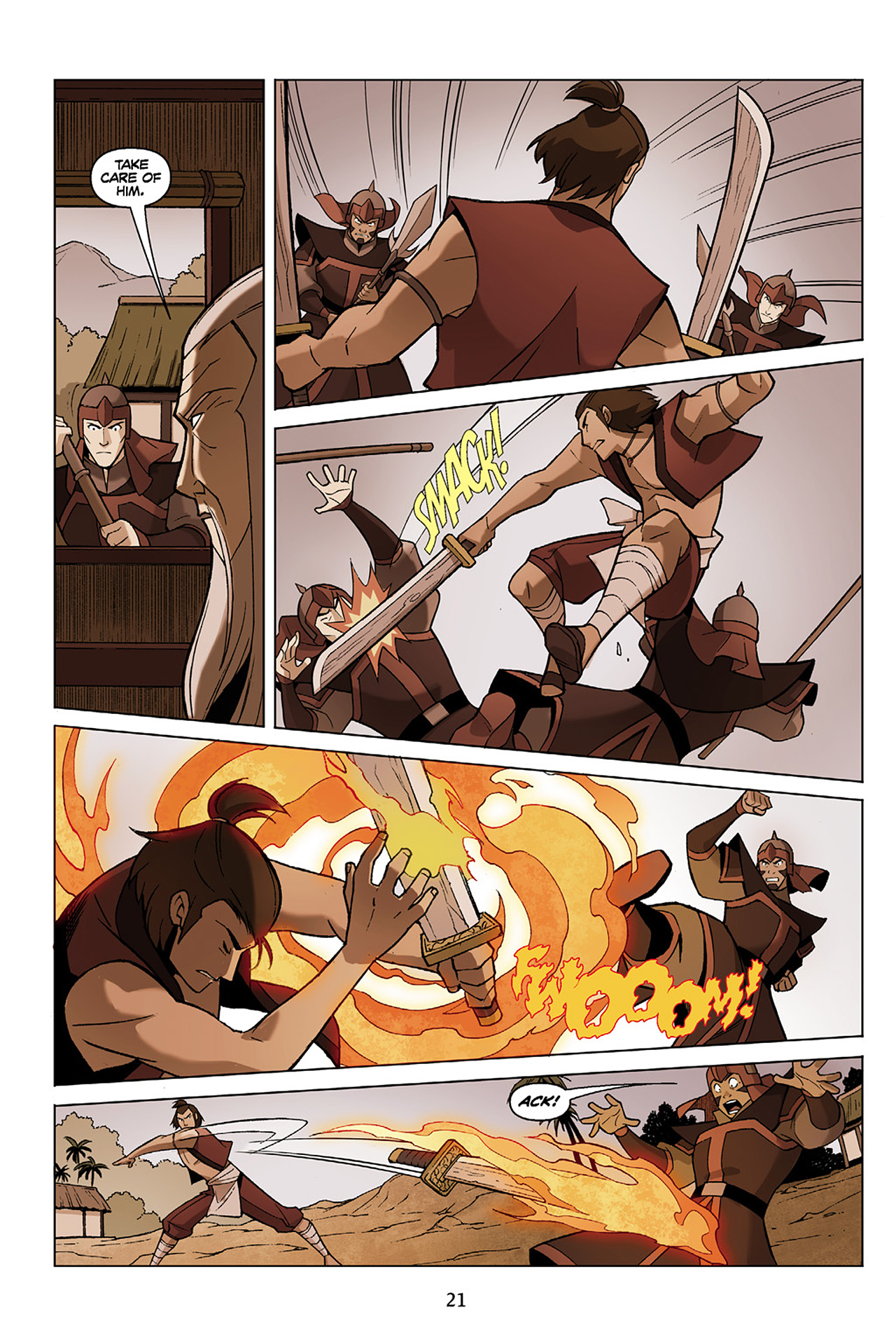 Read online Nickelodeon Avatar: The Last Airbender - The Search comic -  Issue # Part 1 - 22