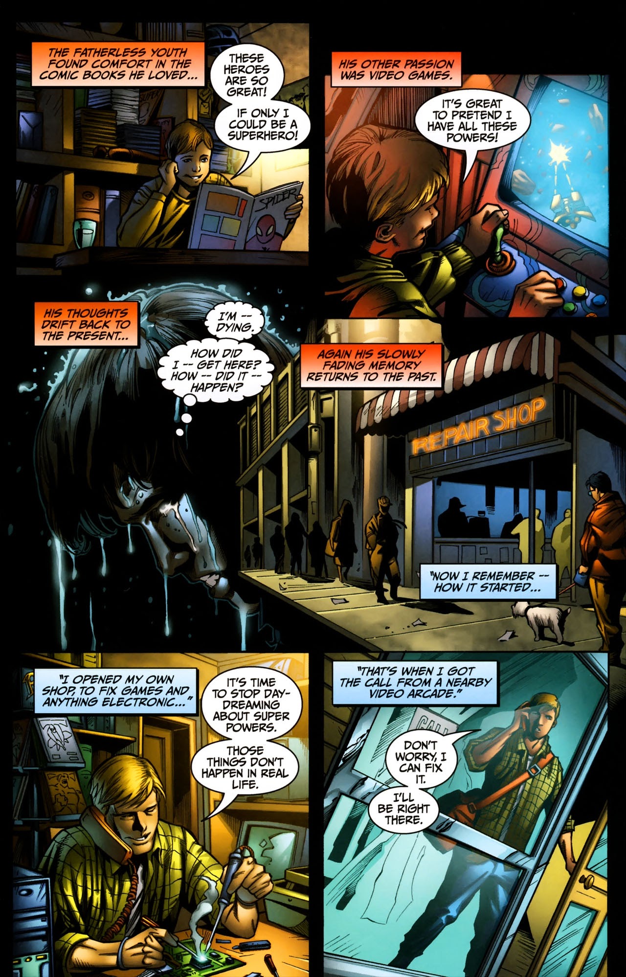 Read online Who Wants to be a Superhero? comic -  Issue #1 - 4