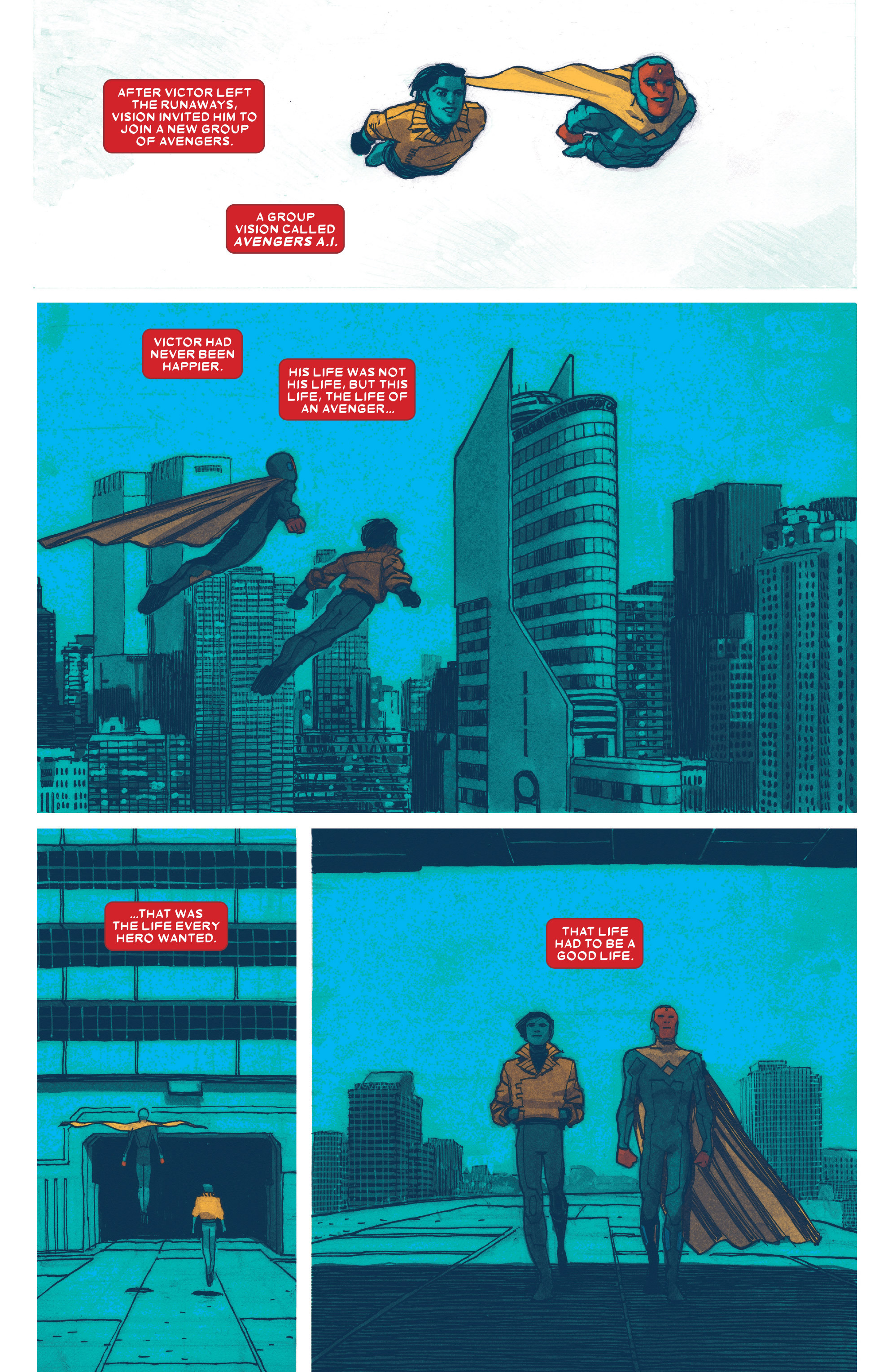 Read online Vision comic -  Issue #9 - 14