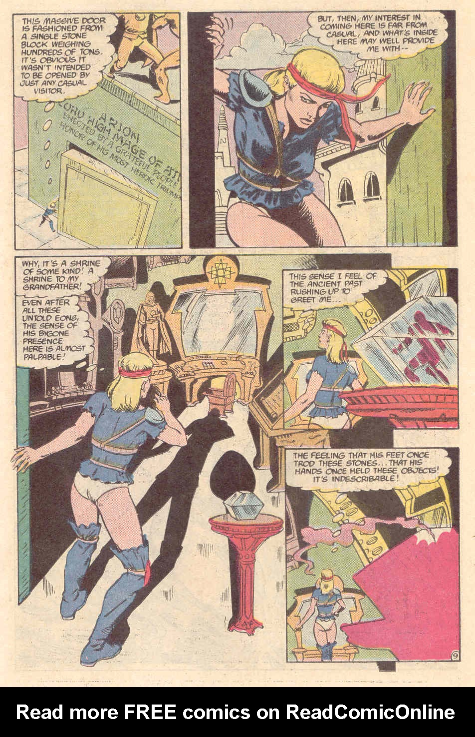 Read online Warlord (1976) comic -  Issue #119 - 9