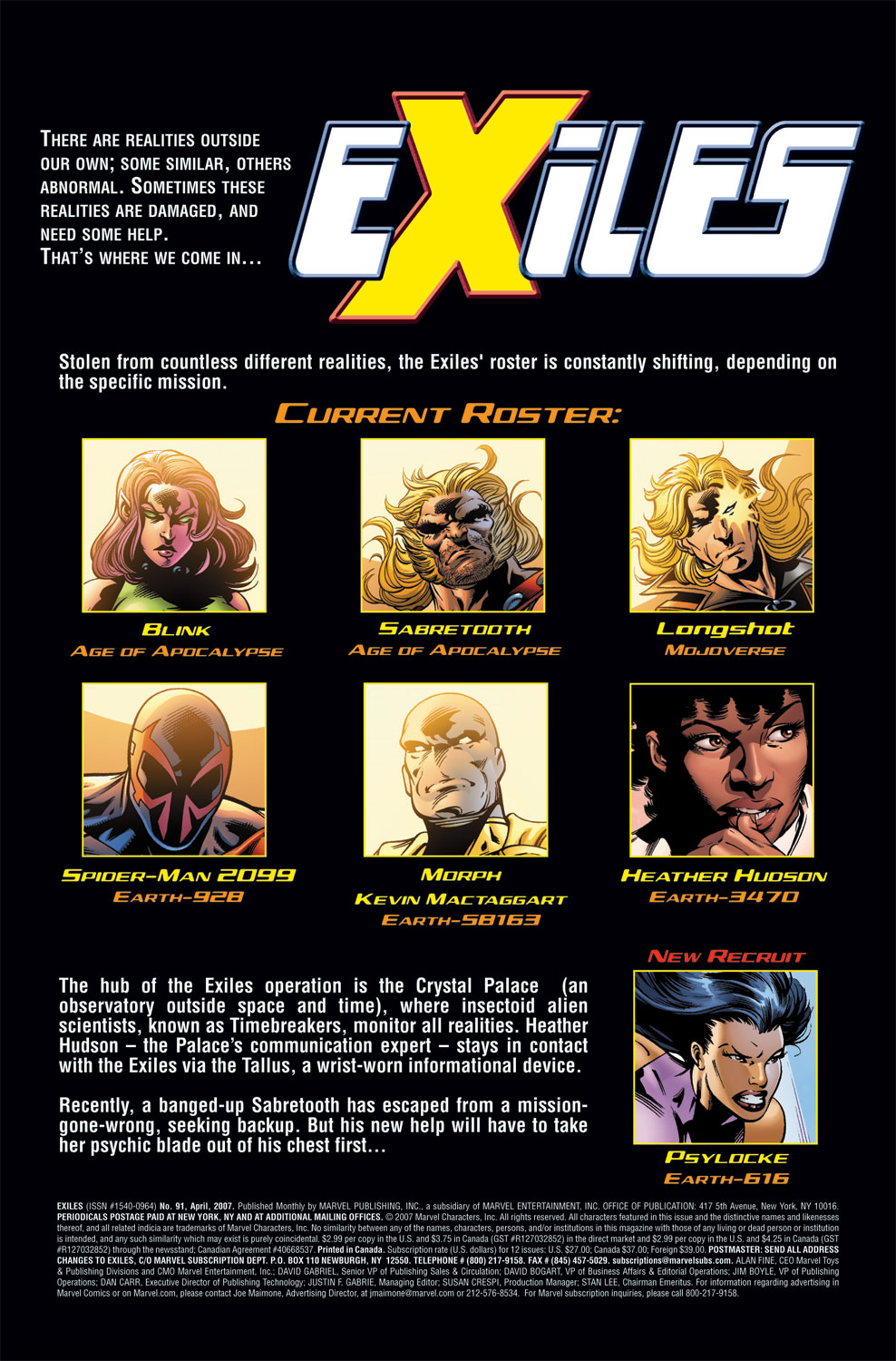 Read online Exiles (2001) comic -  Issue #91 - 2