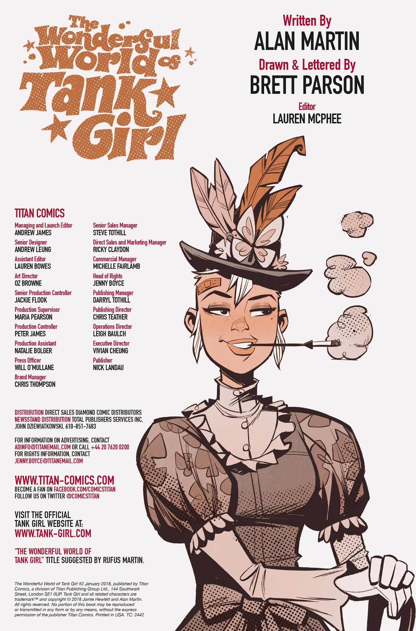 Read online The Wonderful World of Tank Girl comic -  Issue #2 - 4