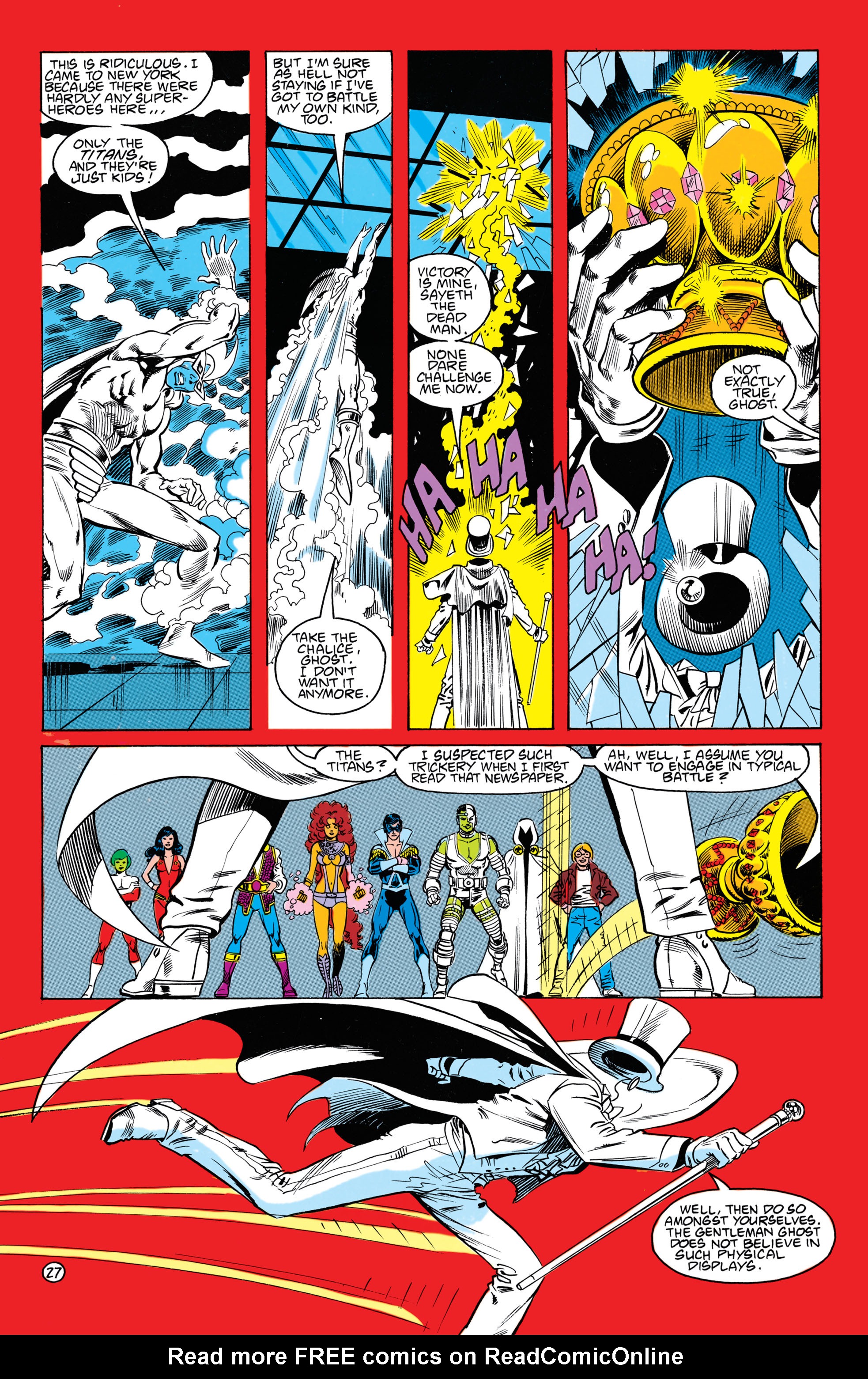 Read online The New Teen Titans (1984) comic -  Issue #40 - 28