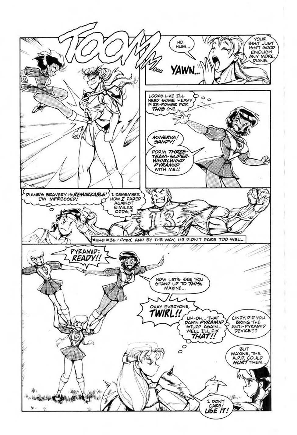 Read online Ninja High School (1986) comic -  Issue #44 - 24