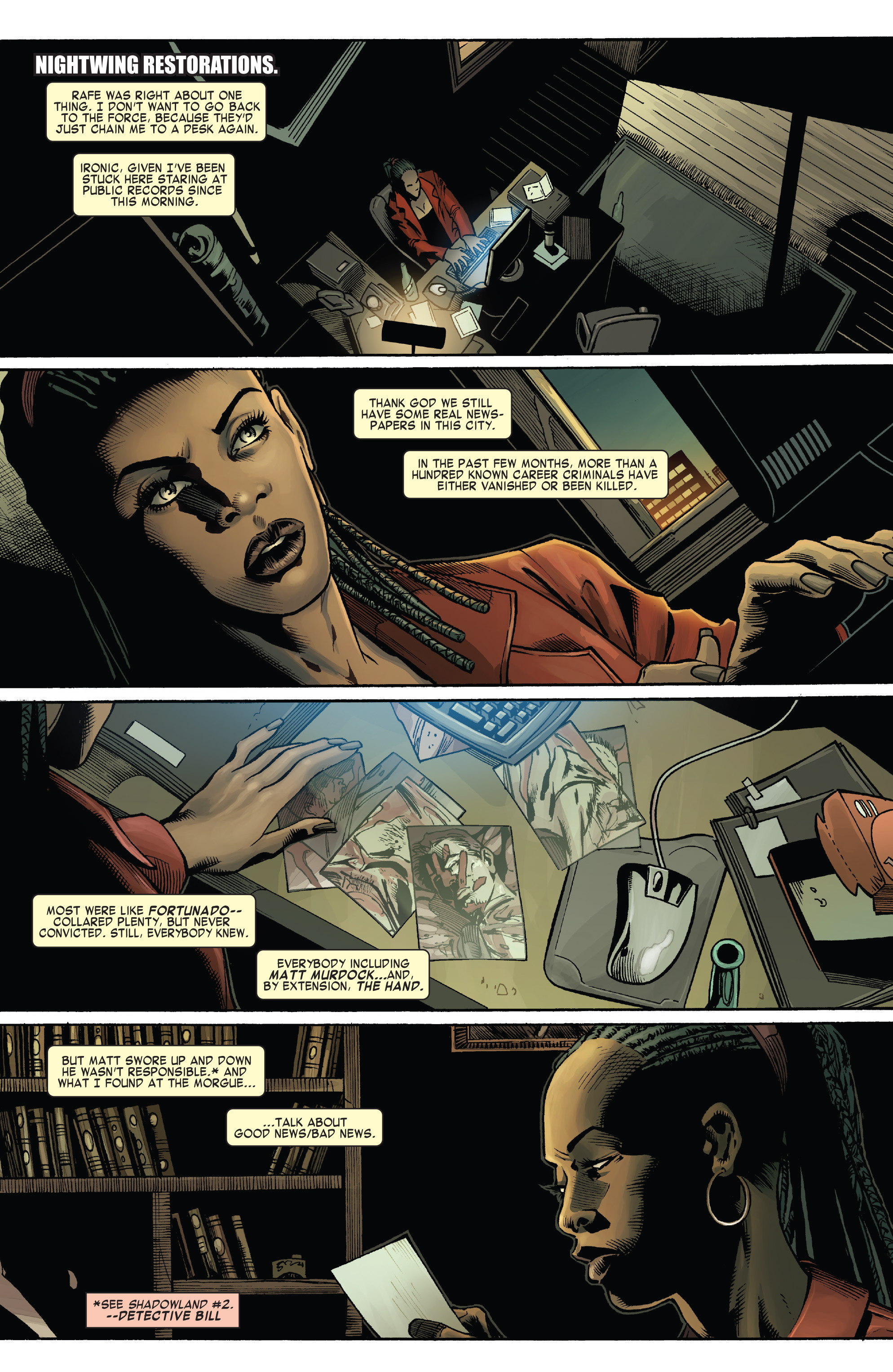 Read online Shadowland: Blood on the Streets comic -  Issue #2 - 12
