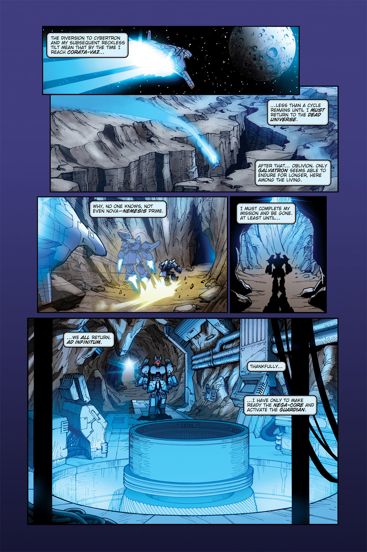 Read online Transformers Spotlight: Cyclonus comic -  Issue # Full - 19