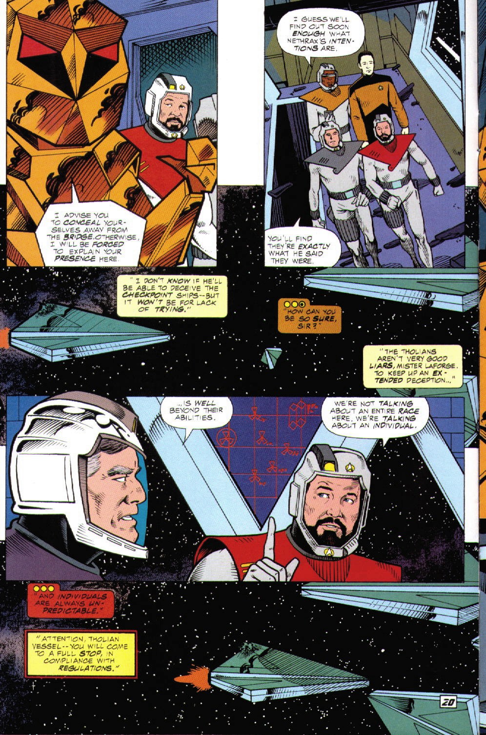Read online Star Trek: The Next Generation (1989) comic -  Issue #75 - 19