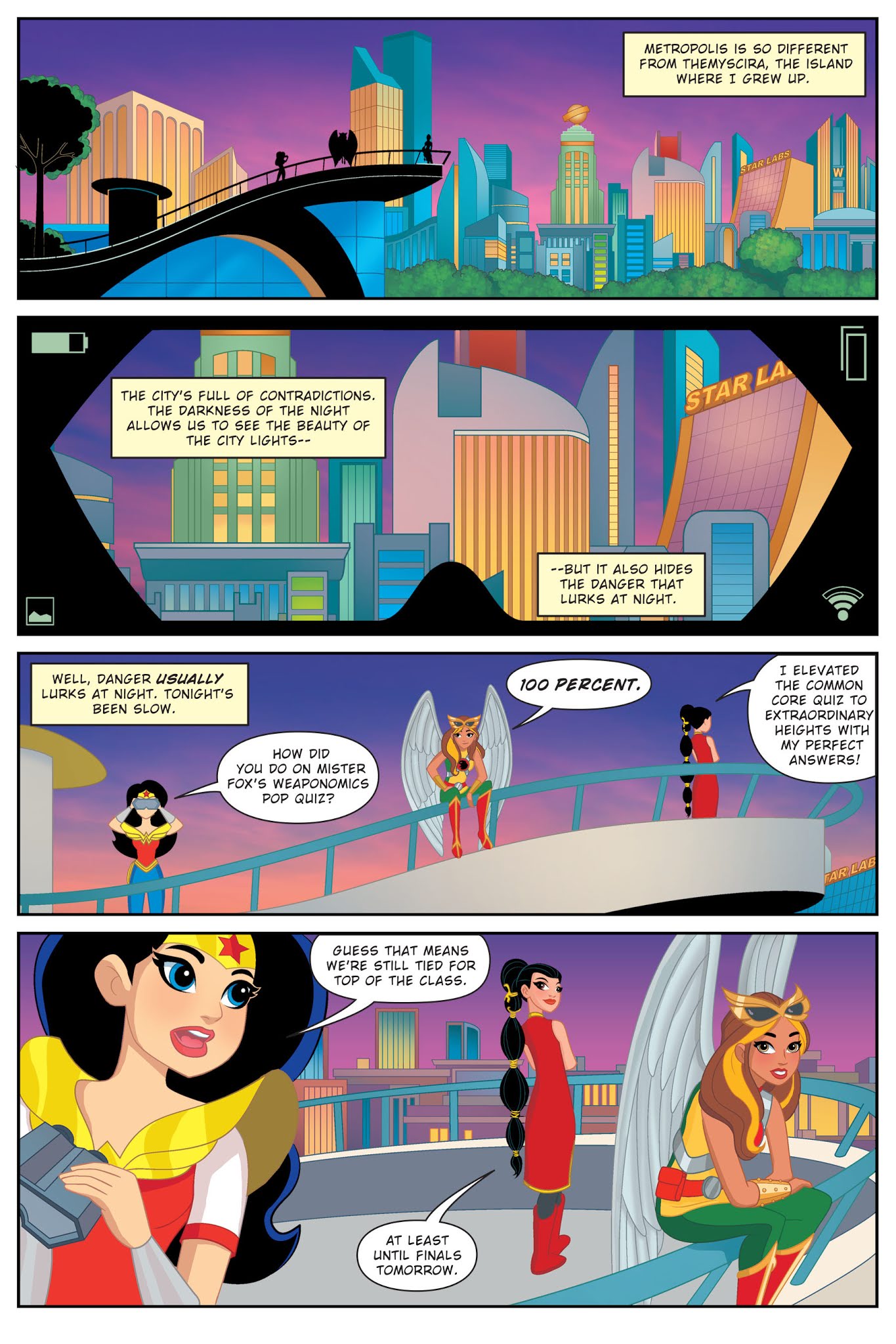 Read online DC Super Hero Girls: Finals Crisis comic -  Issue # TPB - 72