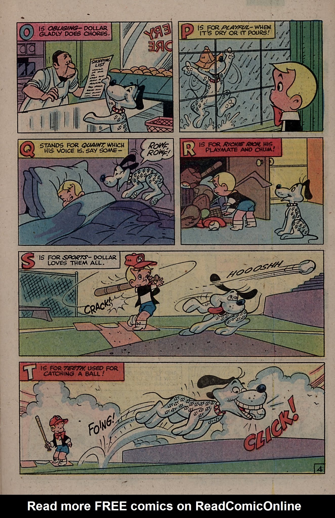 Read online Richie Rich & Dollar the Dog comic -  Issue #14 - 15