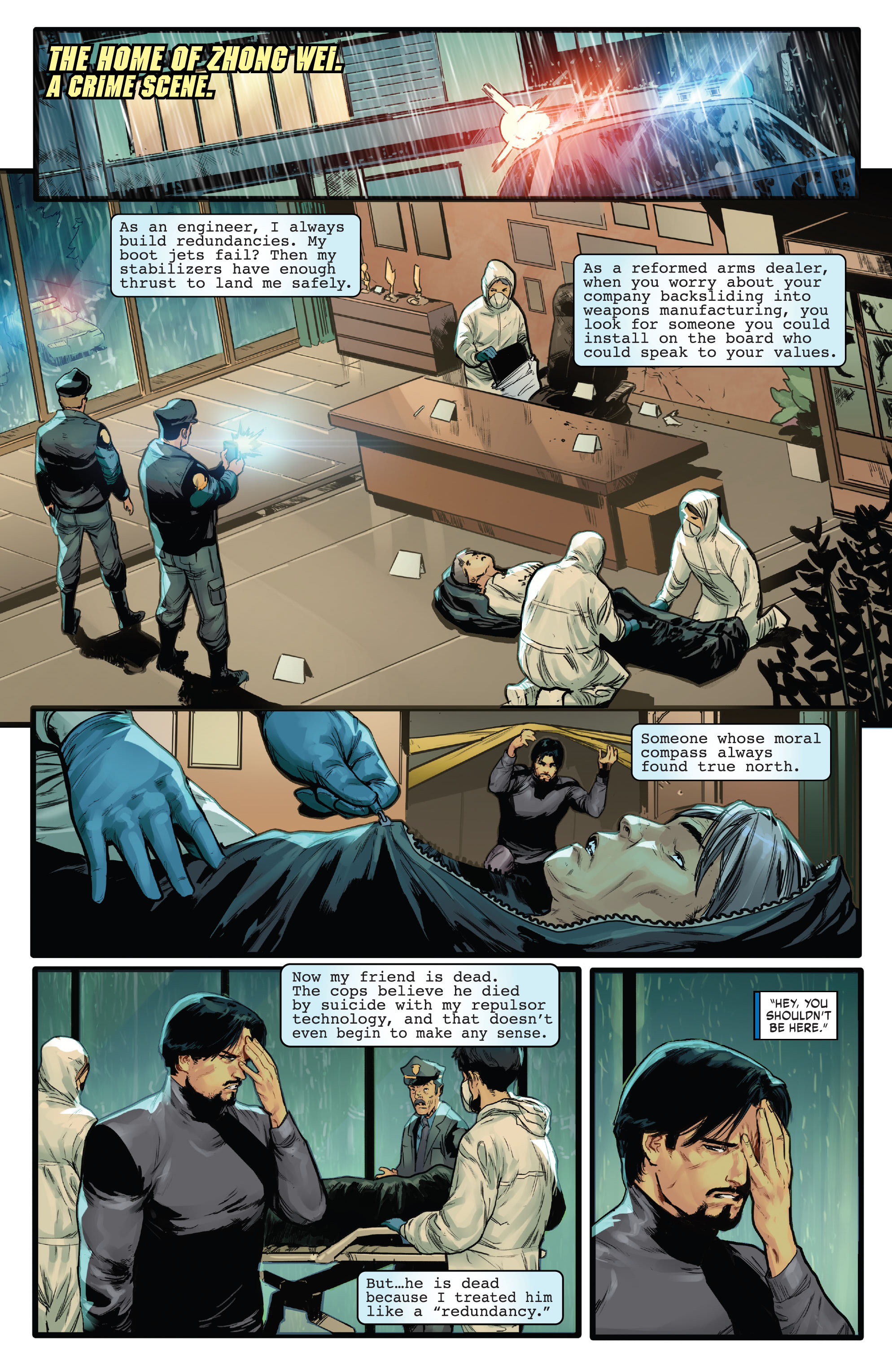 Read online The Invincible Iron Man (2022) comic -  Issue #3 - 3