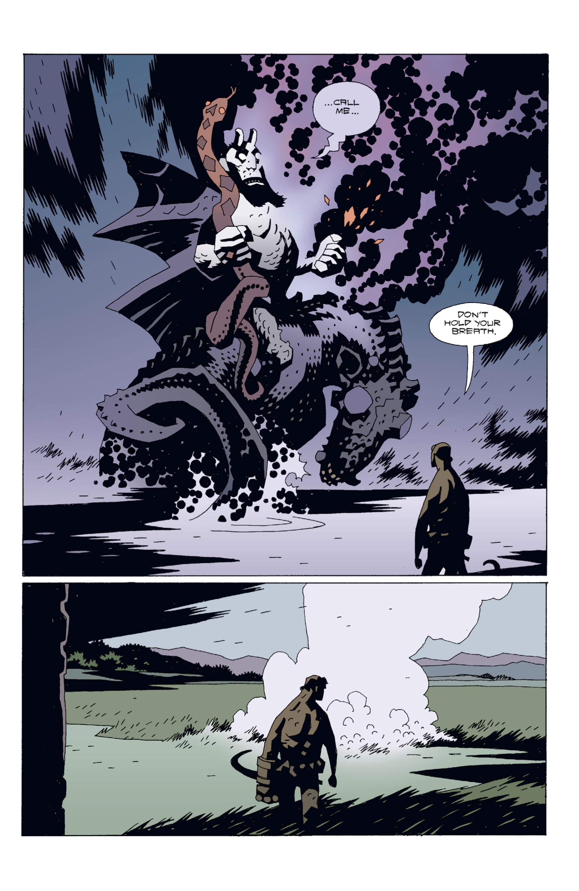 Read online Hellboy comic -  Issue #4 - 120