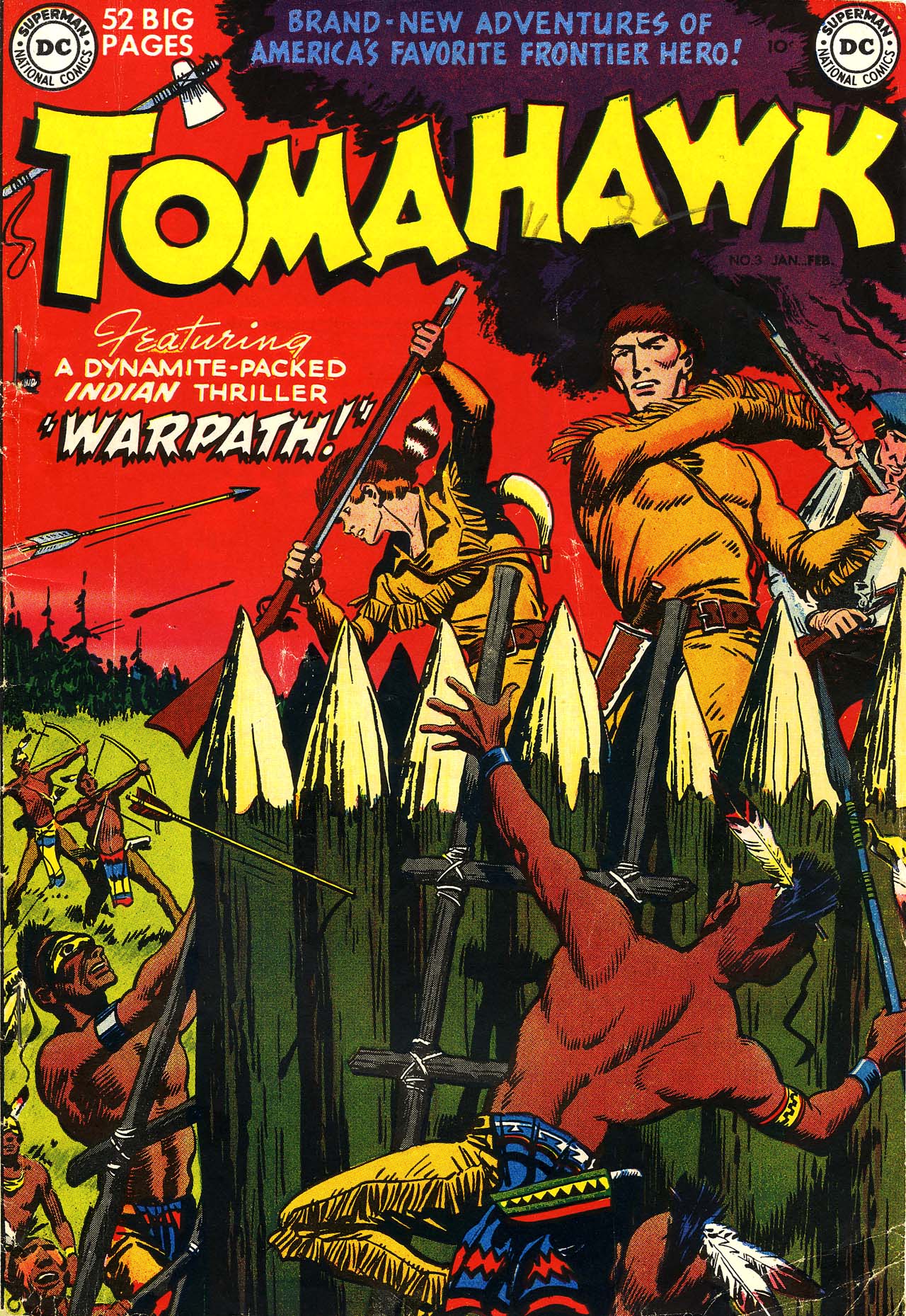 Read online Tomahawk comic -  Issue #3 - 1