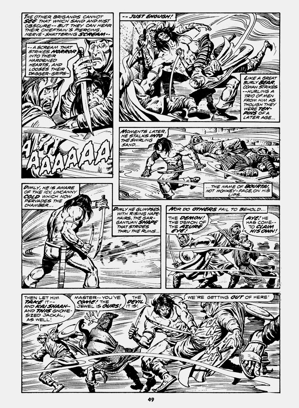 Read online Conan Saga comic -  Issue #73 - 49