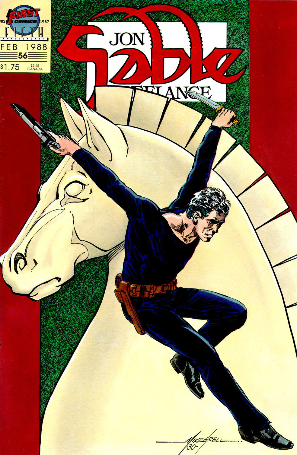 Read online Jon Sable, Freelance comic -  Issue #56 - 1