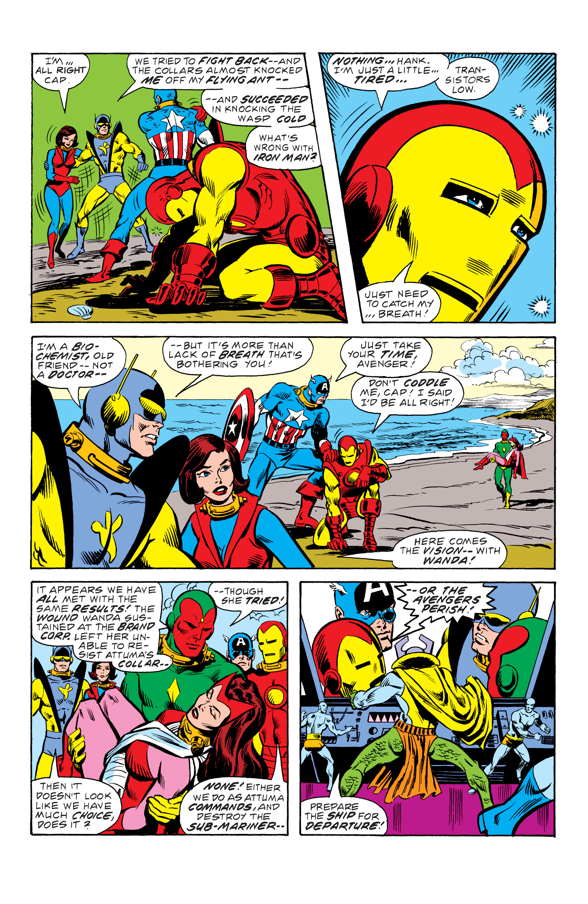 Read online Marvel Masterworks: The Avengers comic -  Issue # TPB 16 (Part 2) - 37